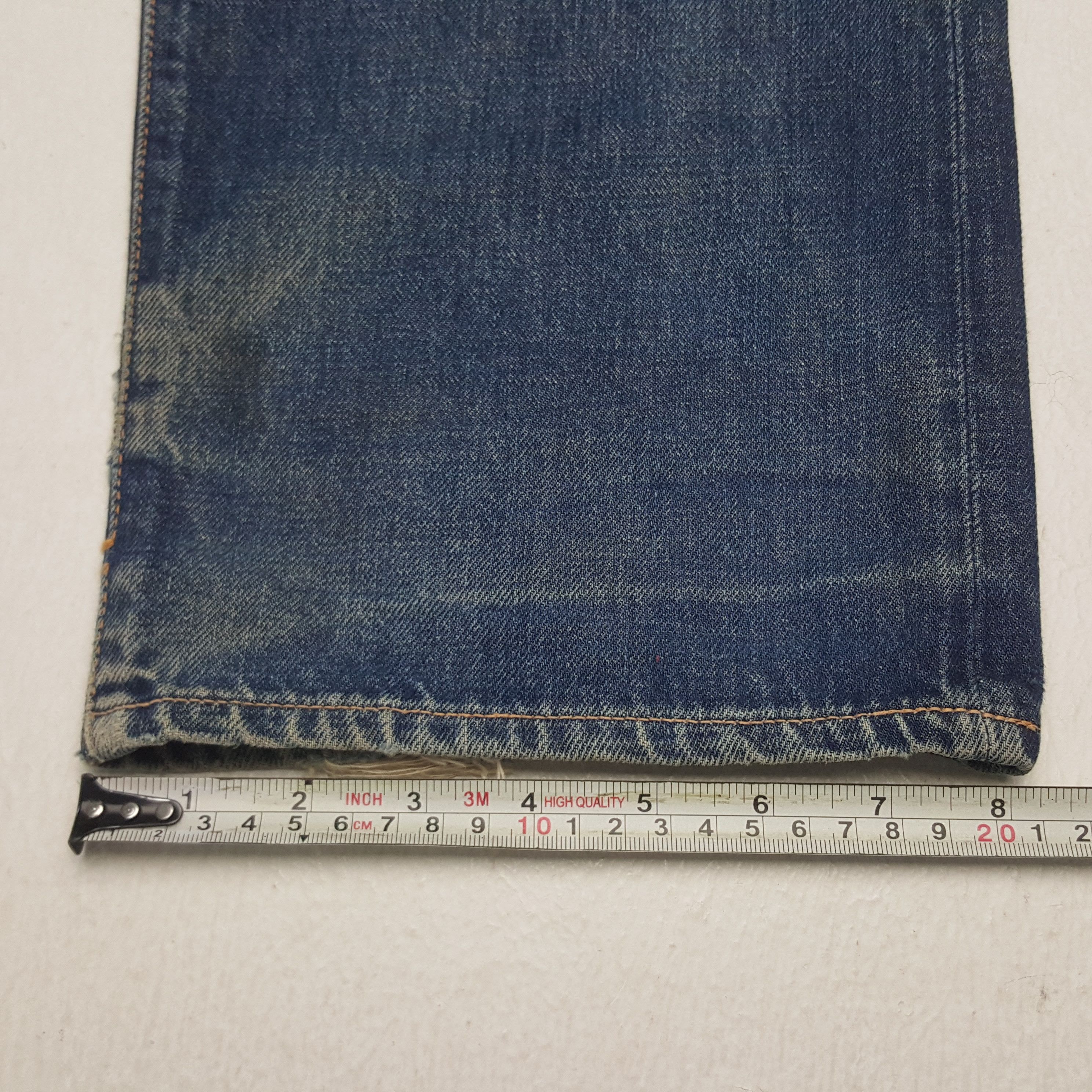 Evisu × Japanese Brand Vintage Evisu Selvedge Custom Art Daicock Denim Jeans Size US 28 / EU 44 - 11 Thumbnail