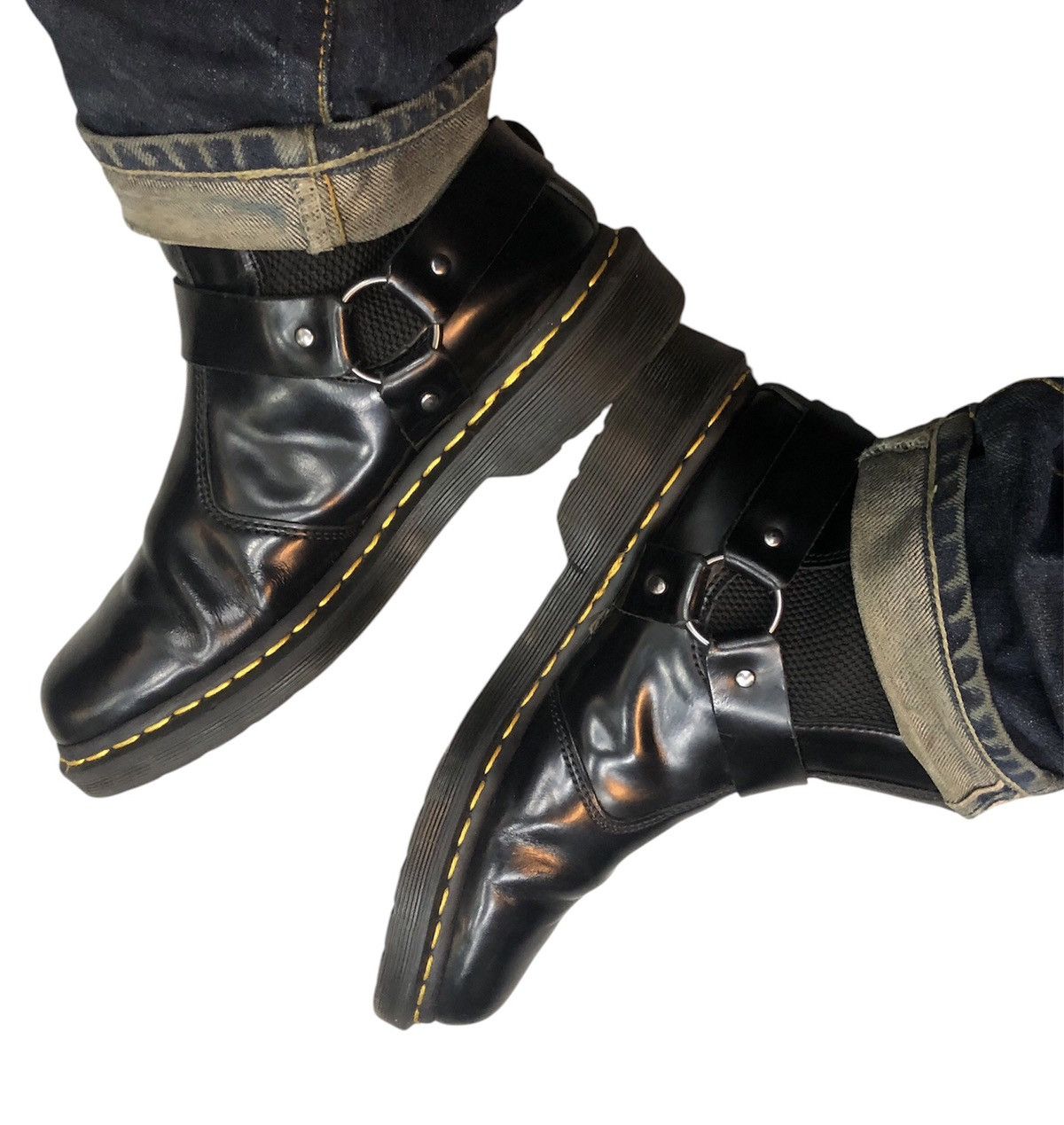 Dr. Martens × Vintage Vintage Dr.Martens Boots Leather Shoes Unisex Uk8/Us9 Size US 8 / EU 41 - 23 Thumbnail