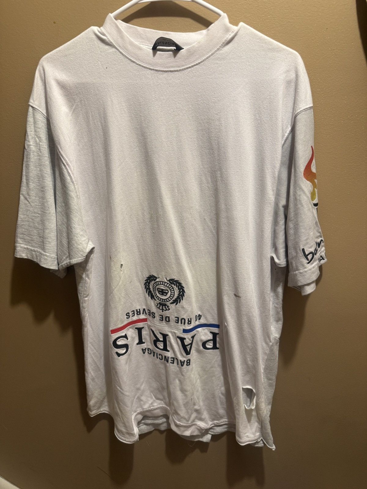 Balenciaga Balenciaga T shirt Size US XL / EU 56 / 4 - 1 Thumbnail