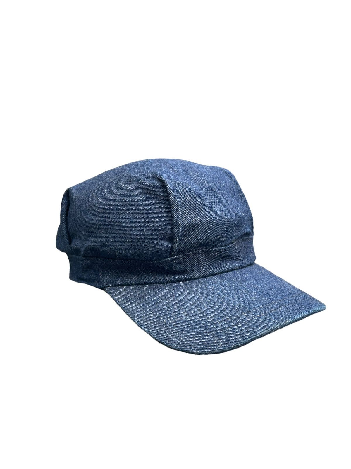 Japanese Brand Broner Worker Denim Cap Size ONE SIZE - 3 Thumbnail