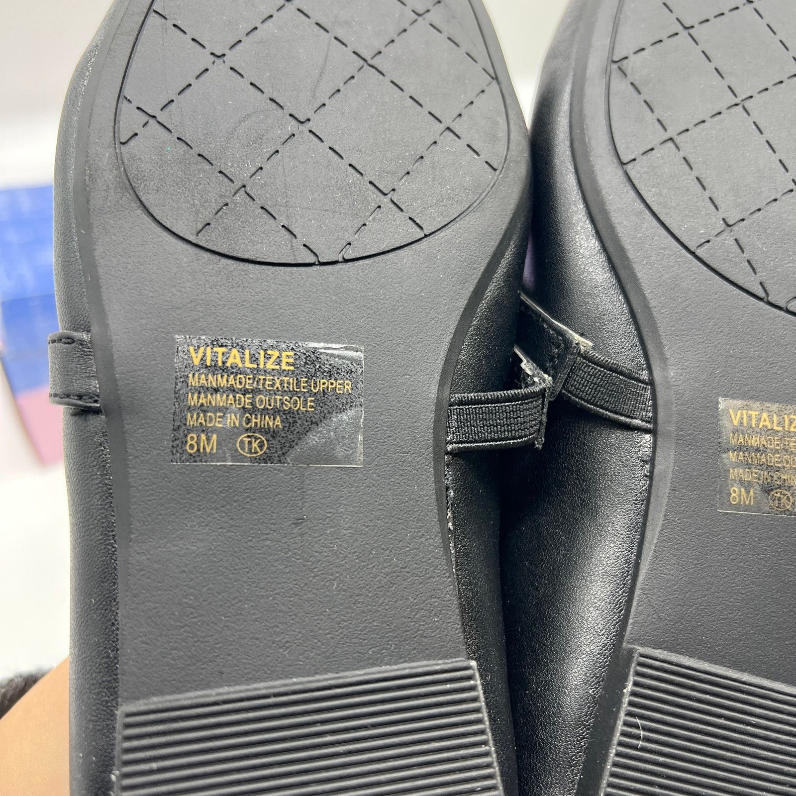 Other Pop Shoes Vitalize Ballet Flats Slip On Black Size 8M Size US 8 / IT 38 - 6 Thumbnail