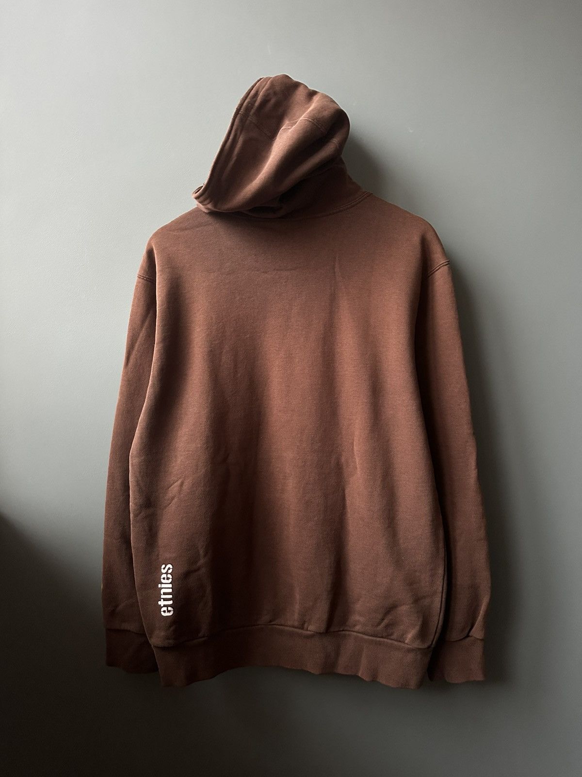 Etnies Etnies Brown Hoodie Size M Size US M / EU 48-50 / 2 - 5 Thumbnail