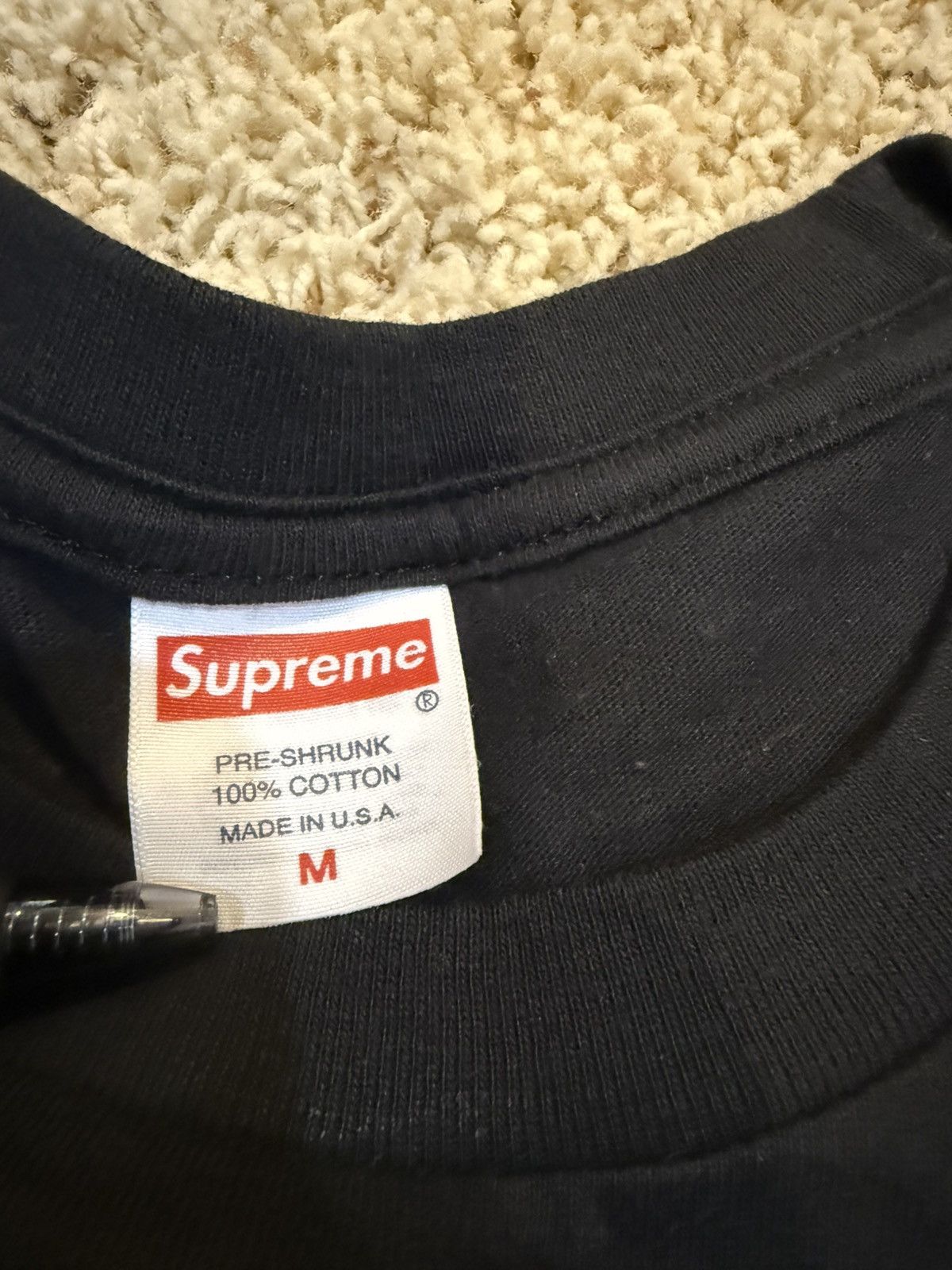 Supreme Black Cat Tshirt Size US M / EU 48-50 / 2 - 3 Thumbnail