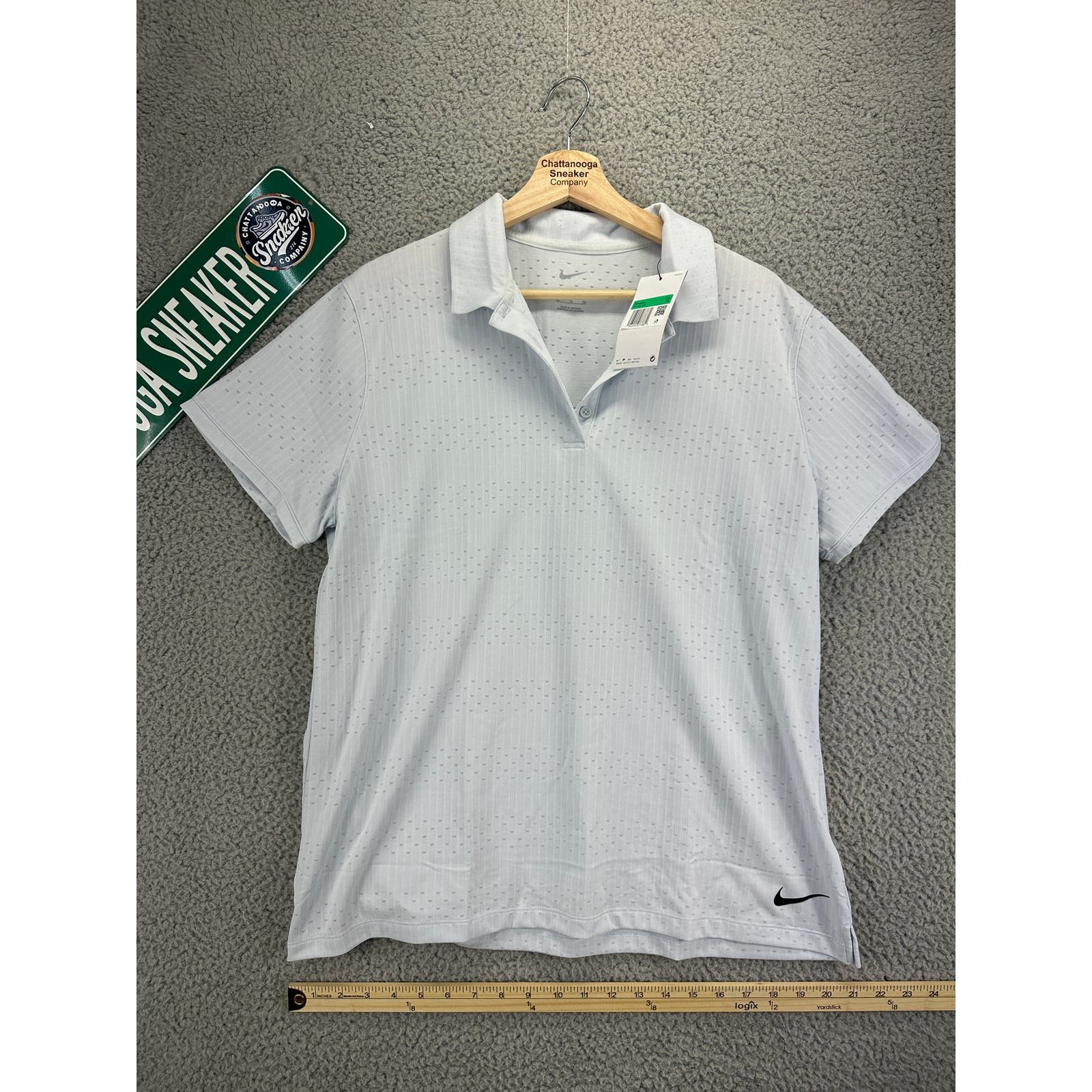 Nike Nike Tennis Performance Polo Shirt Womens Grey Dri-Fit XL Size XL / US 12-14 / IT 48-50 - 1 Thumbnail