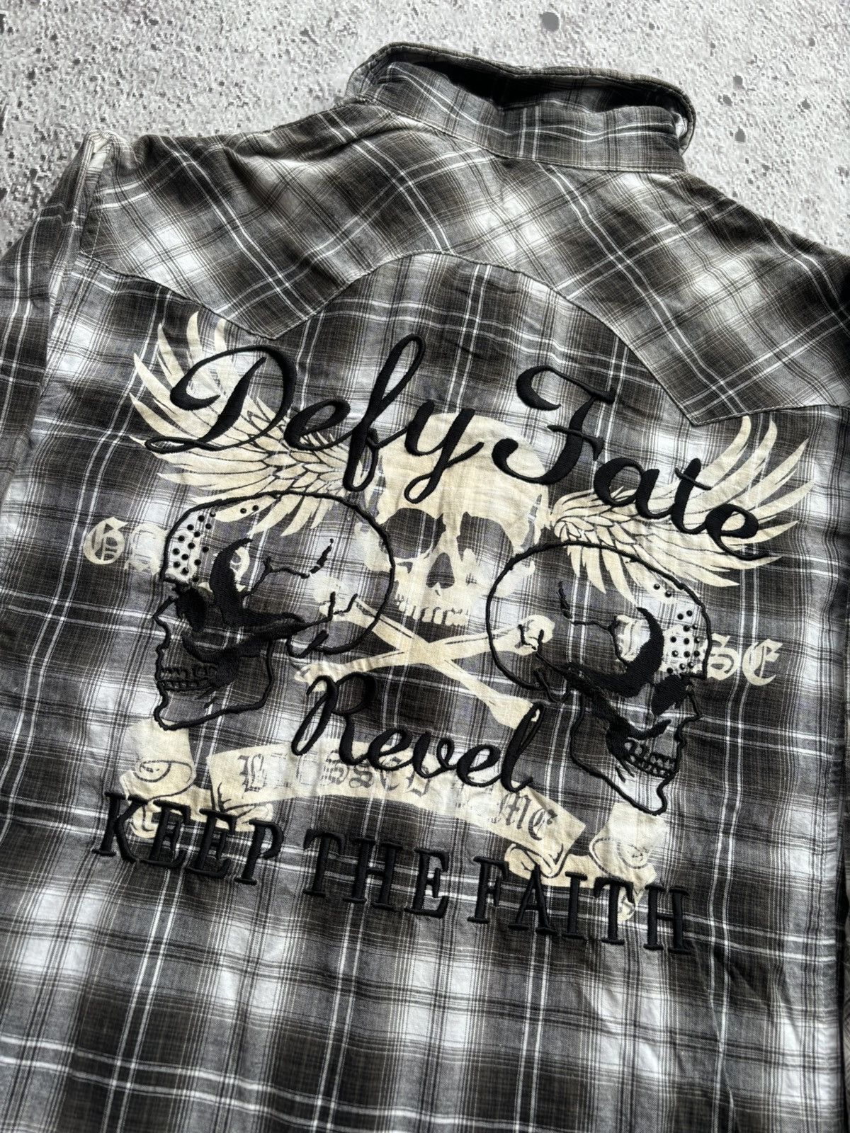 Hysteric Glamour Y2k Semanticdesign Skull Punk Style Shirt Size US M / EU 48-50 / 2 - 7 Thumbnail