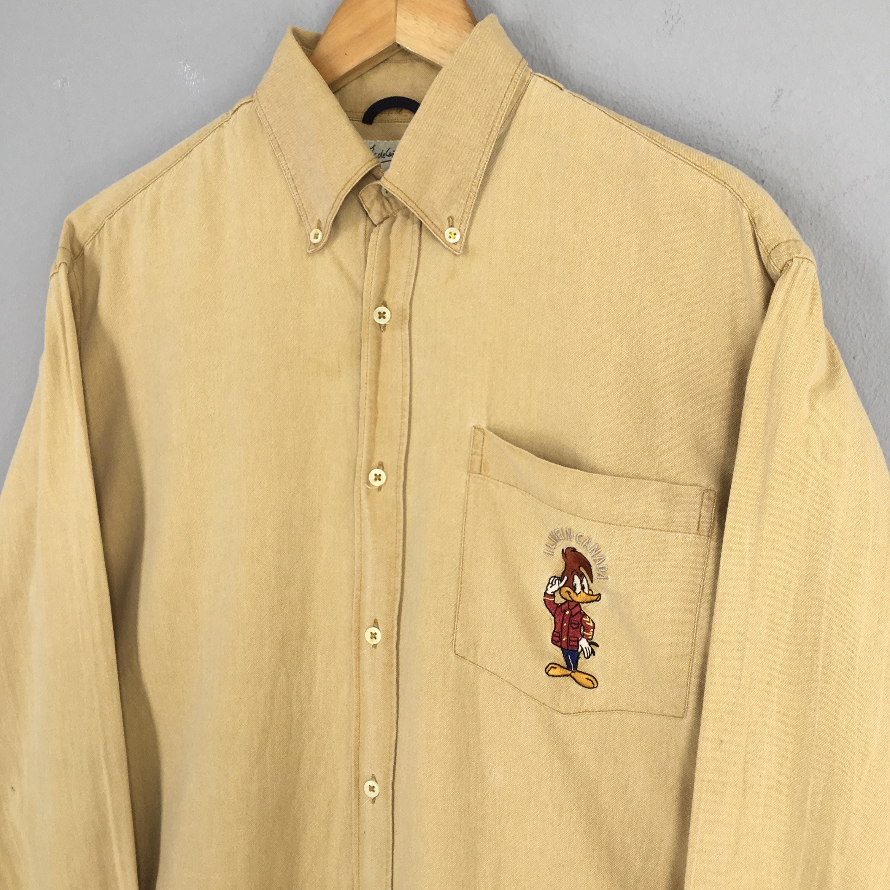 Flannel × Jean Charles De Castelbajac Vintage JC De Castelbajac Brown Oxfords Large Size US L / EU 52-54 / 3 - 3 Thumbnail