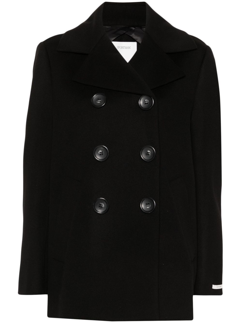 Sportmax WOOL DOUBLE-BREASTED COAT Size S / US 4 / IT 40 - 1 Thumbnail