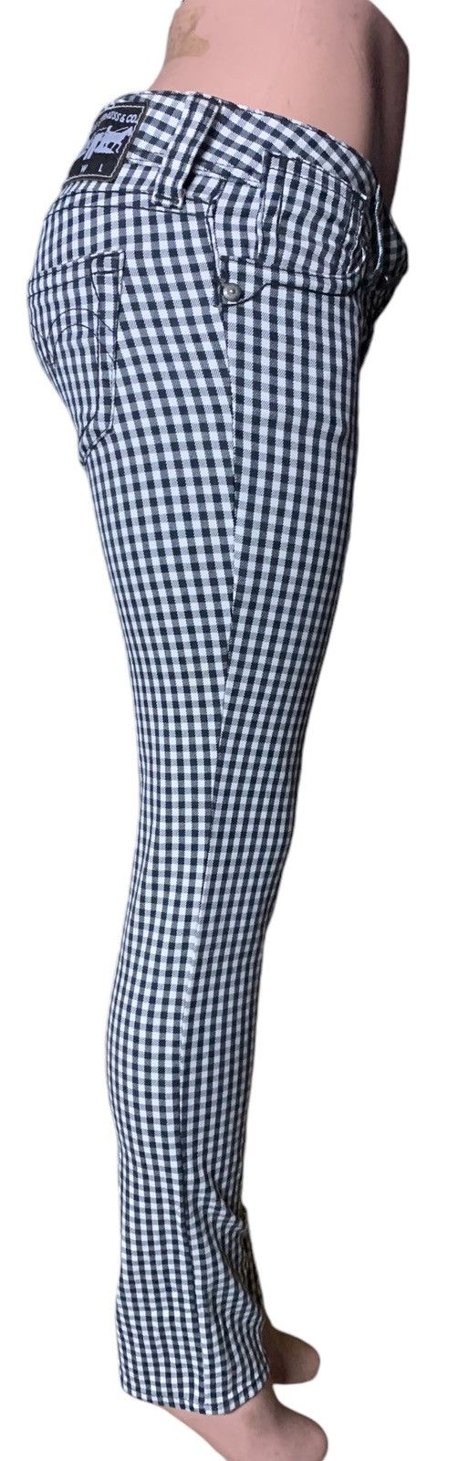 Levi's Levis Checked pattern lady jeans Size 32" / US 10 / IT 46 - 8 Thumbnail