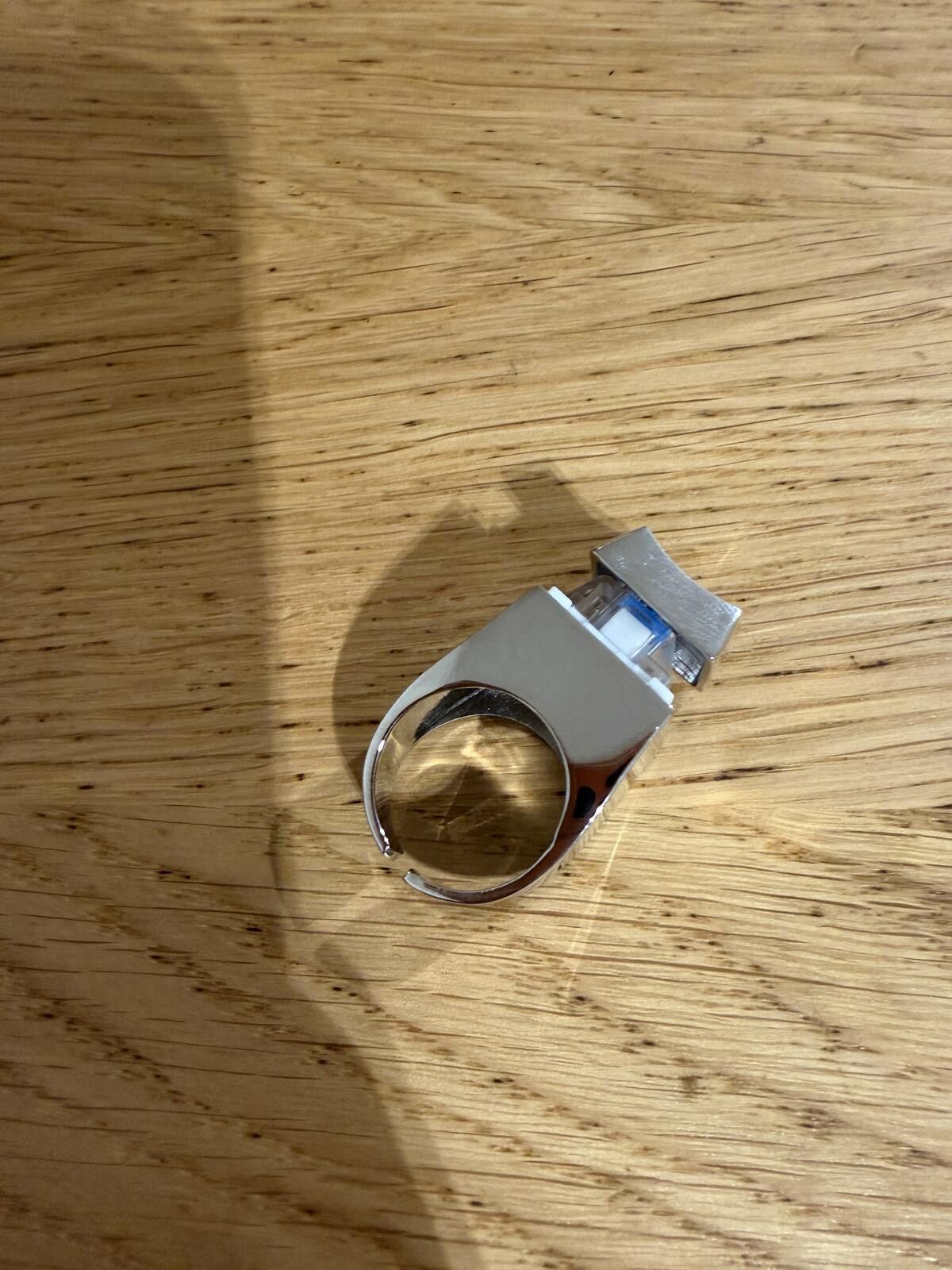 Other Silver Tone Delete Key Ring - Chunky Novelty Jewelry Size ONE SIZE - 6 Thumbnail