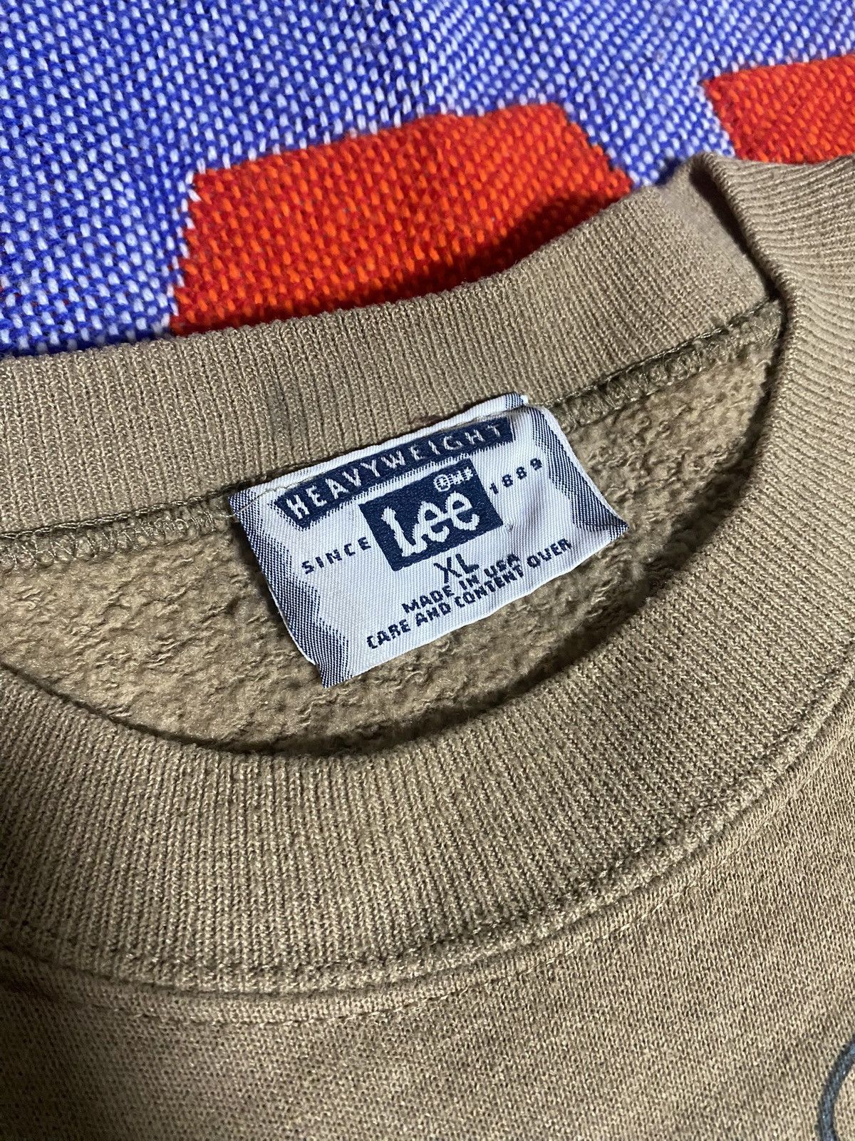 Lee × Vintage Vintage 1995 Lee Deer Hunting Sweatshirt Size US XL / EU 56 / 4 - 4 Thumbnail