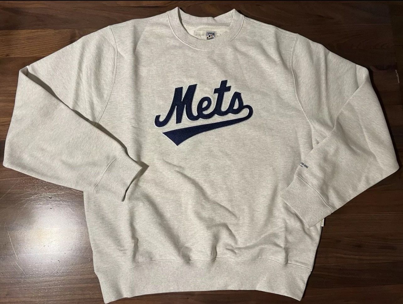 Aime Leon Dore Aime Leon Dore ALD NY Mets Chainstitch Crewneck Sweatshirt Size US M / EU 48-50 / 2 - 1 Thumbnail