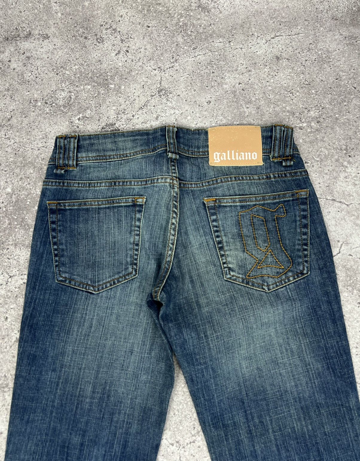 John Galliano John Galliano Women’s Jeans Denim Pants Size 28" / US 6 / IT 42 - 4 Thumbnail