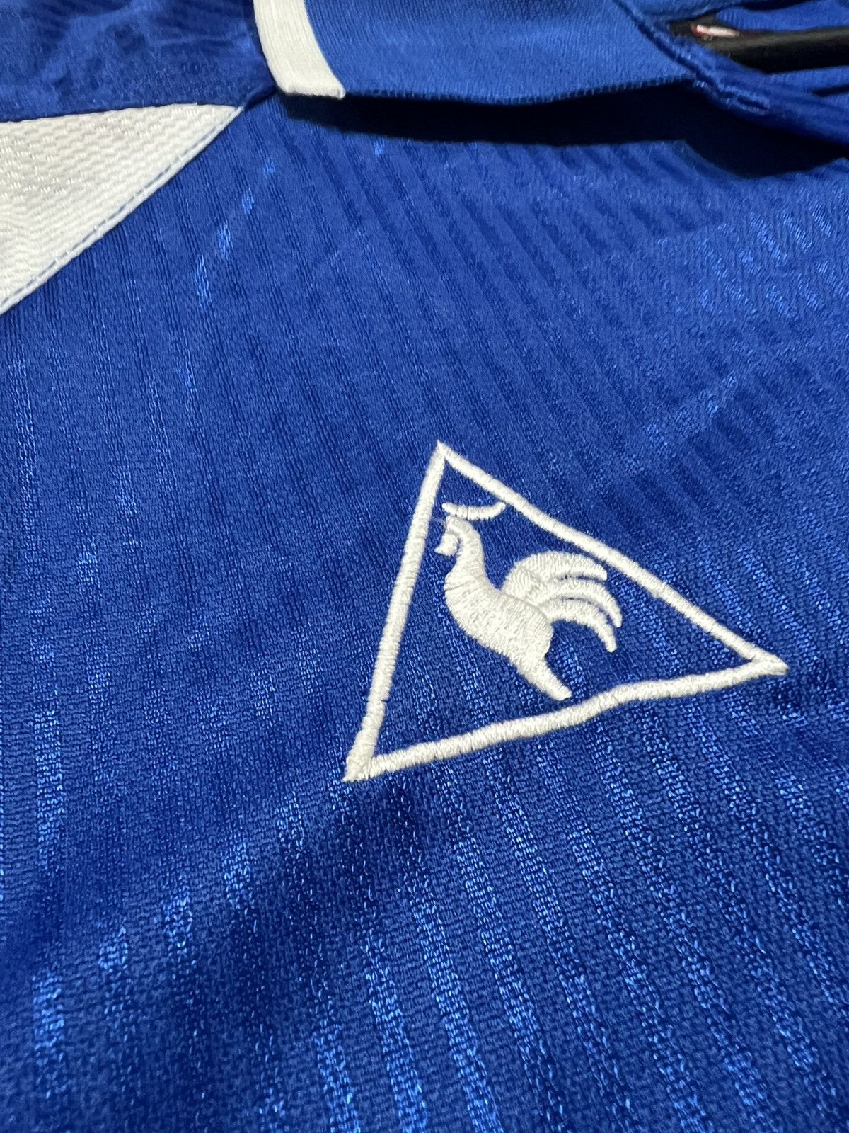 Le Coq Sportif Greece 2002 Le coq Home Jersey Size US L / EU 52-54 / 3 - 6 Thumbnail