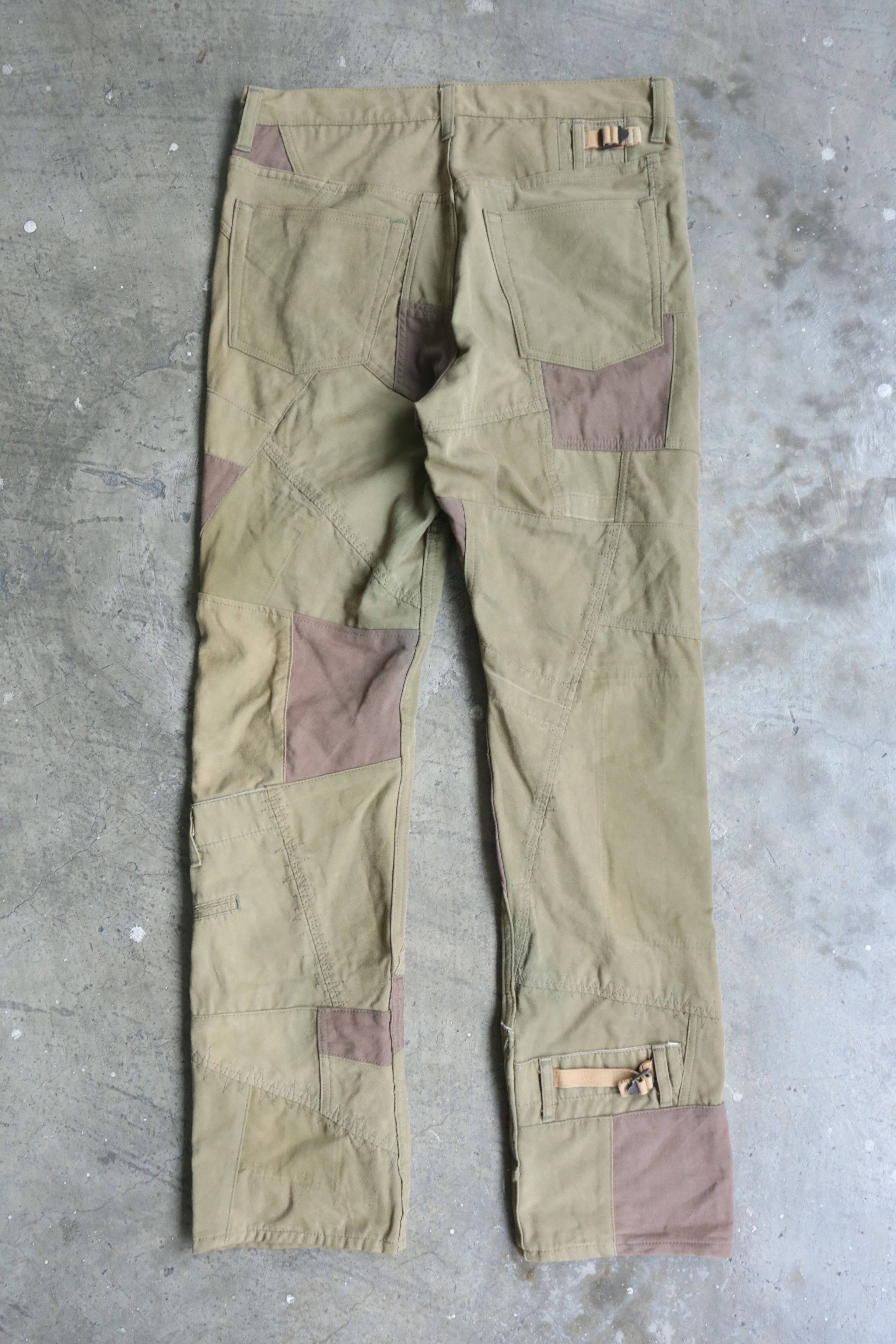 Junya Watanabe Junya Watanabe - F/W 06 - Deconstructed Cargo Pants Size US 30 / EU 46 - 4 Thumbnail