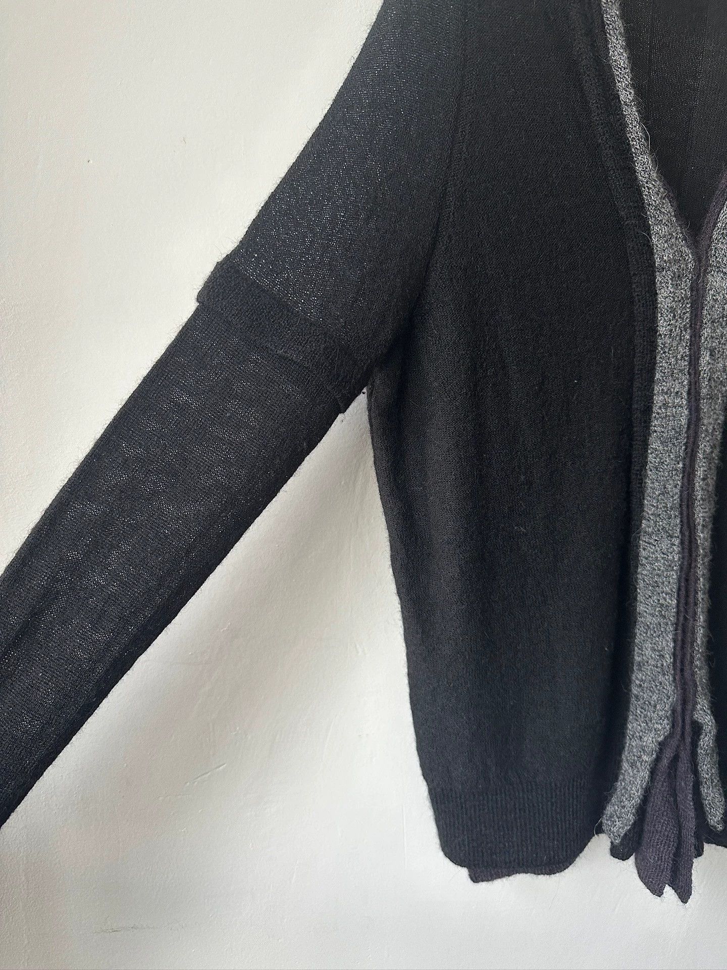 Yohji Yamamoto Yohji Yamamoto Y's 10AW Color Block Knit Cardi S2 Size US M / EU 48-50 / 2 - 4 Thumbnail