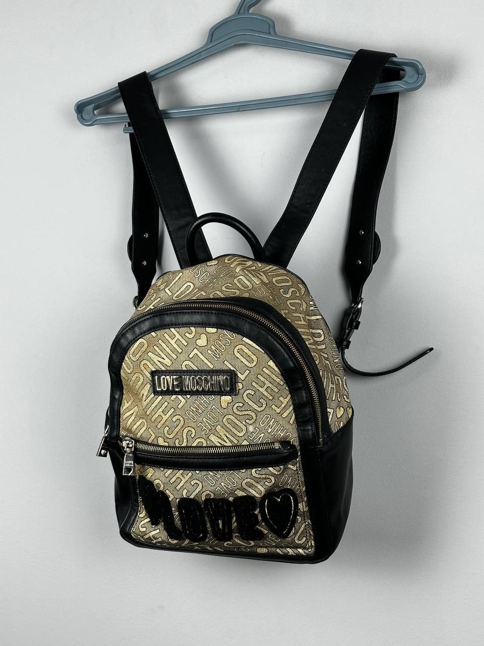 Moschino Love Moschino Luxury Leather Iconic Backpack Size ONE SIZE - 2 Thumbnail