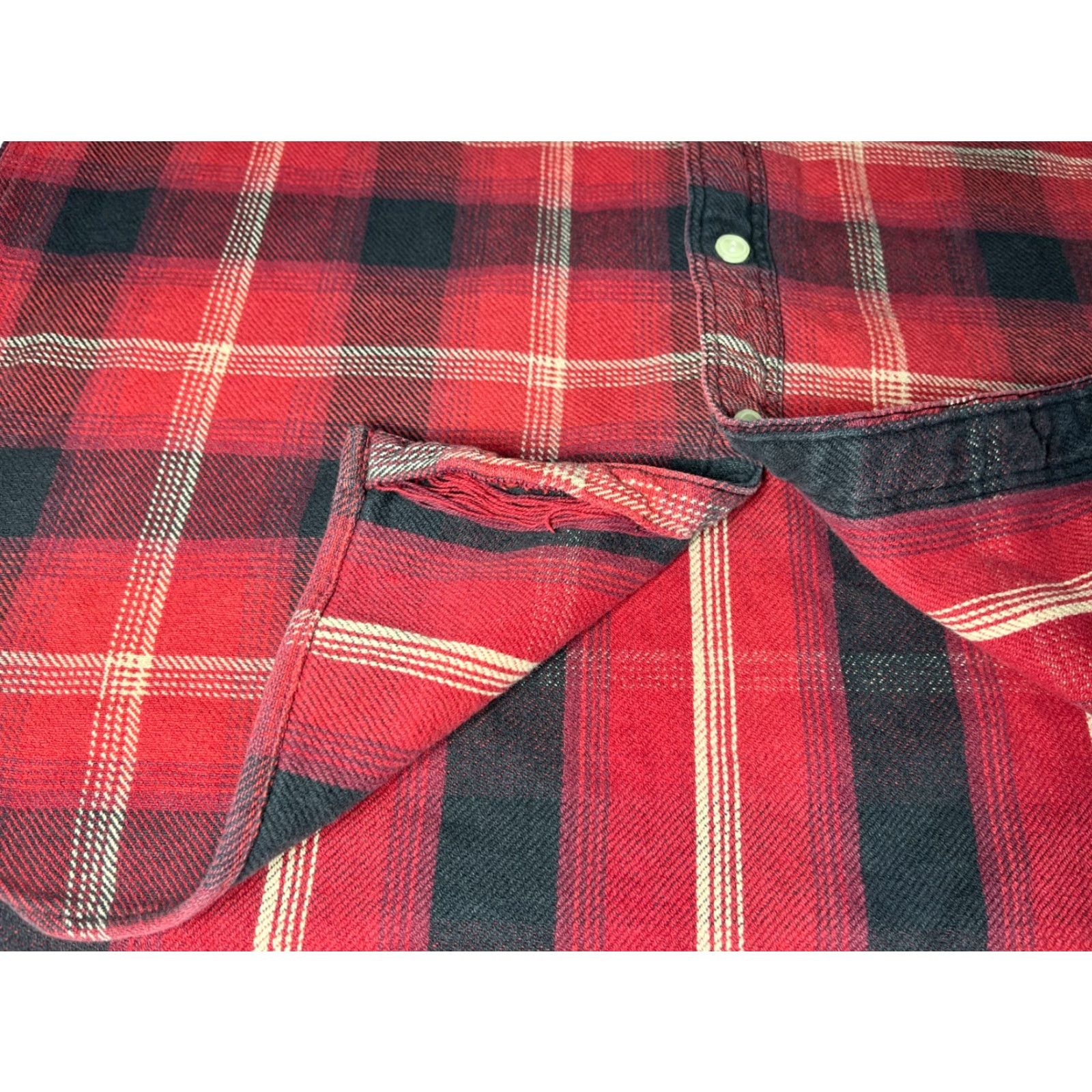 Polo Ralph Lauren Polo Ralph Lauren Men's Plaid Heavyweight Flannel Shirt Lady? Size US L / EU 52-54 / 3 - 6 Thumbnail