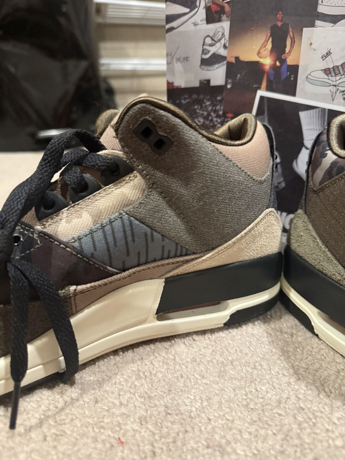 Jordan Brand air jordan 3 patchwork | retro se | dark hazel / multi color Size US 9 / EU 42 - 9 Thumbnail