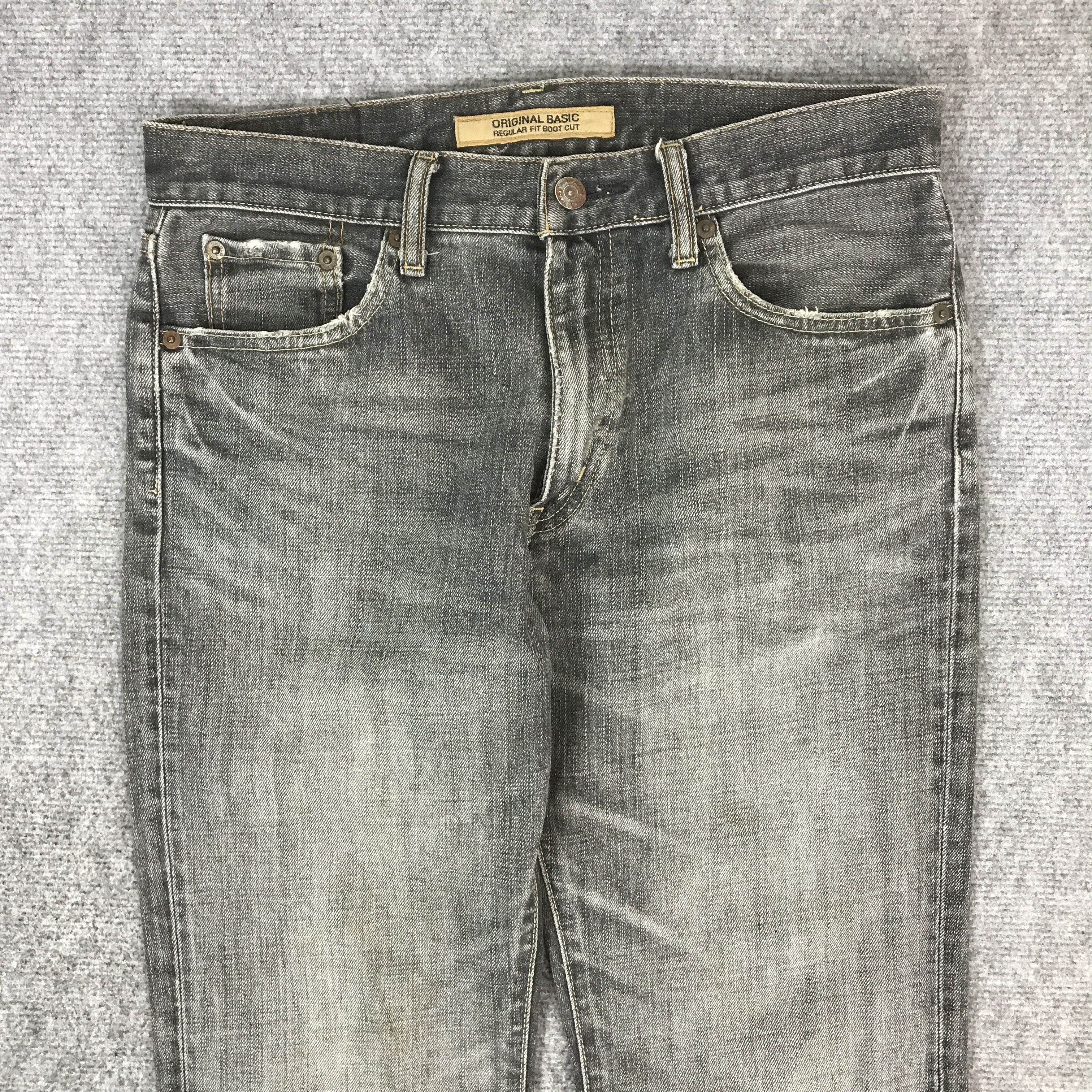 Japanese Brand FLARE JAPANESE UNIQLO BOOTCUT DENIM PANTS K54B11 Size US 30 / EU 46 - 2 Thumbnail