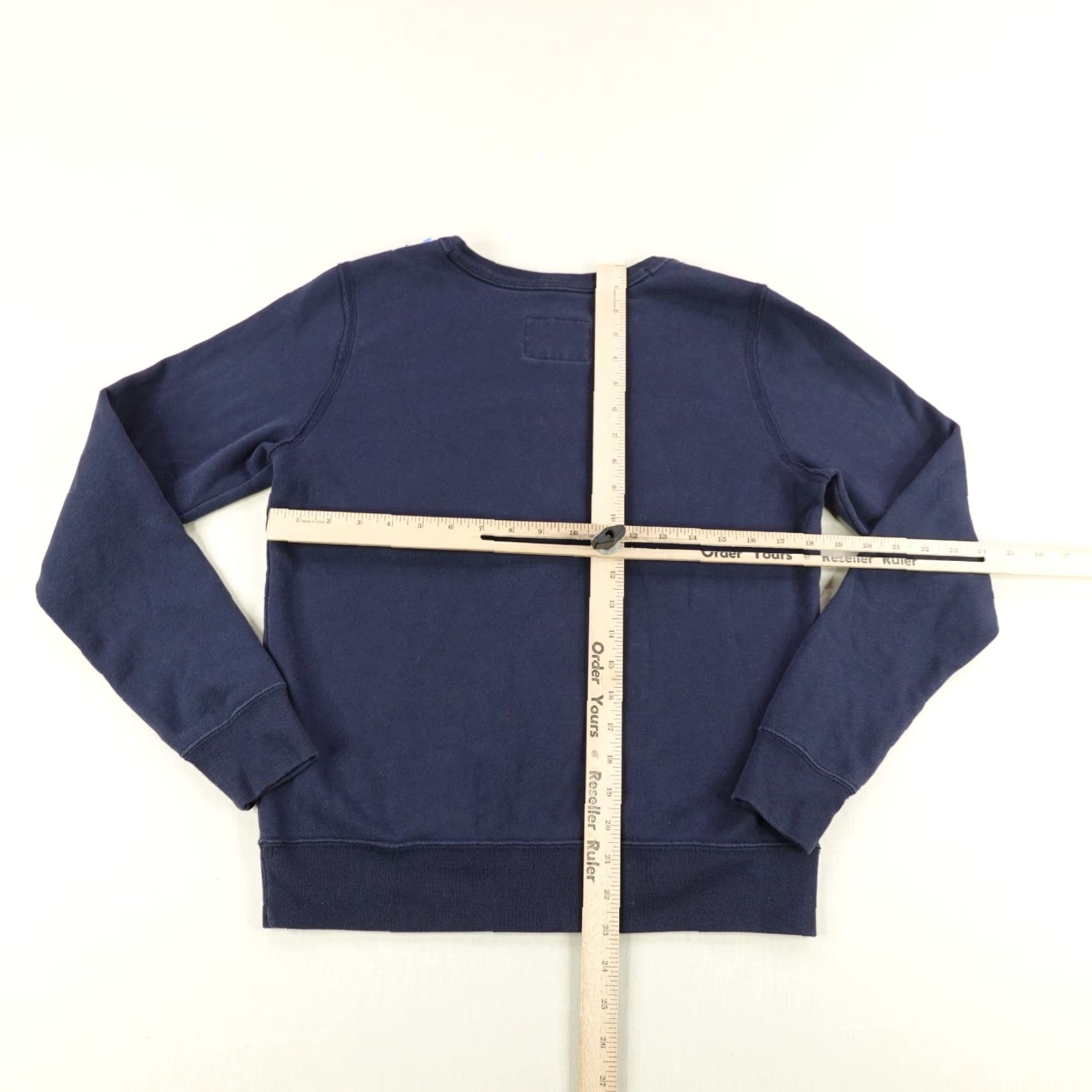 Abercrombie & Fitch Abercrombie & Fitch Sweatshirt Womens Medium Blue Crewneck Pullover Knit Logo 90s Preppy Clothing - M Womens Size M / US 6-8 / IT 42-44 - 6 Thumbnail