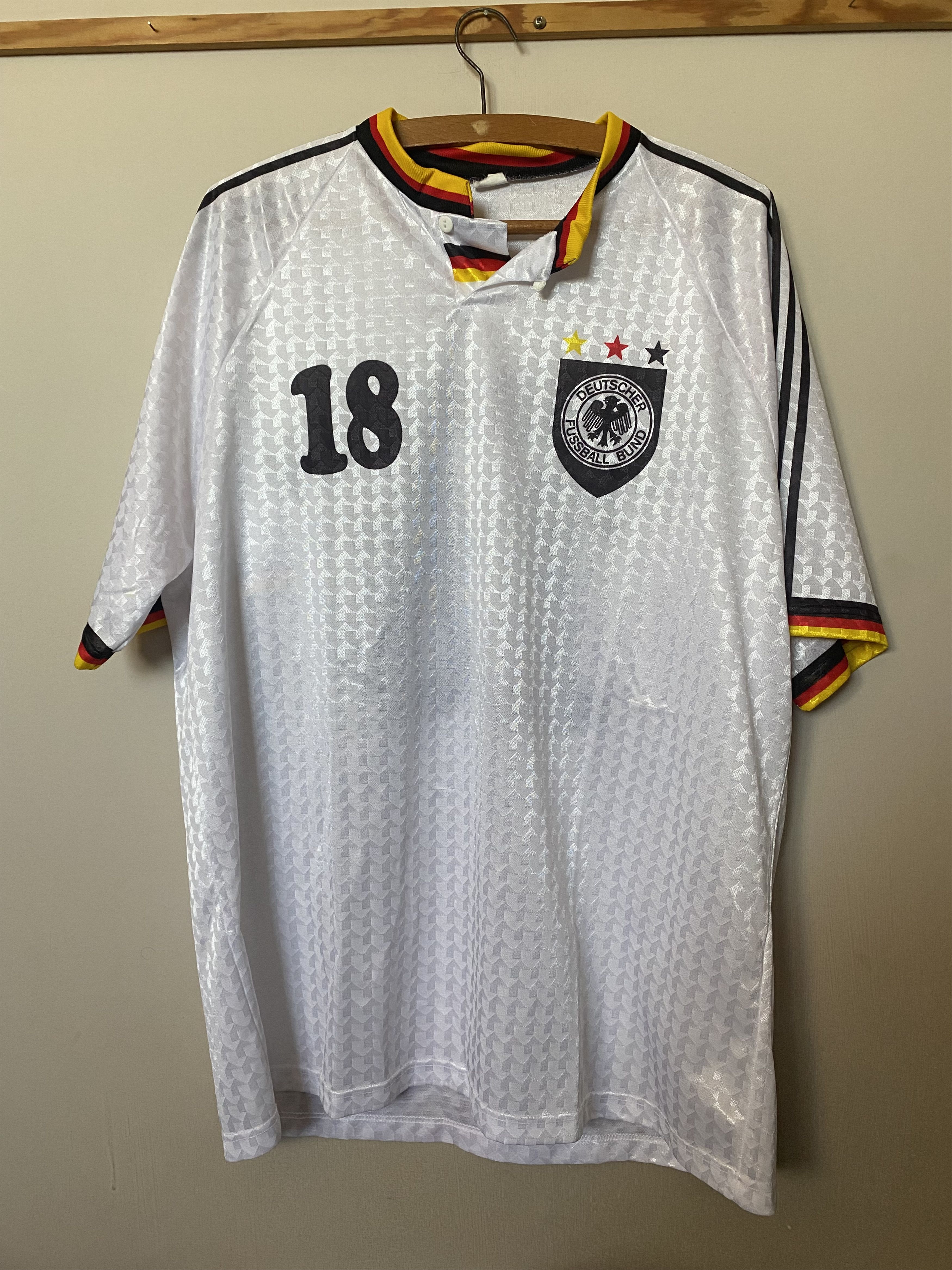Other Vintage retro - GERMANY #18 KLINSMANN - L - UNIQUE Size US L / EU 52-54 / 3 - 2 Thumbnail