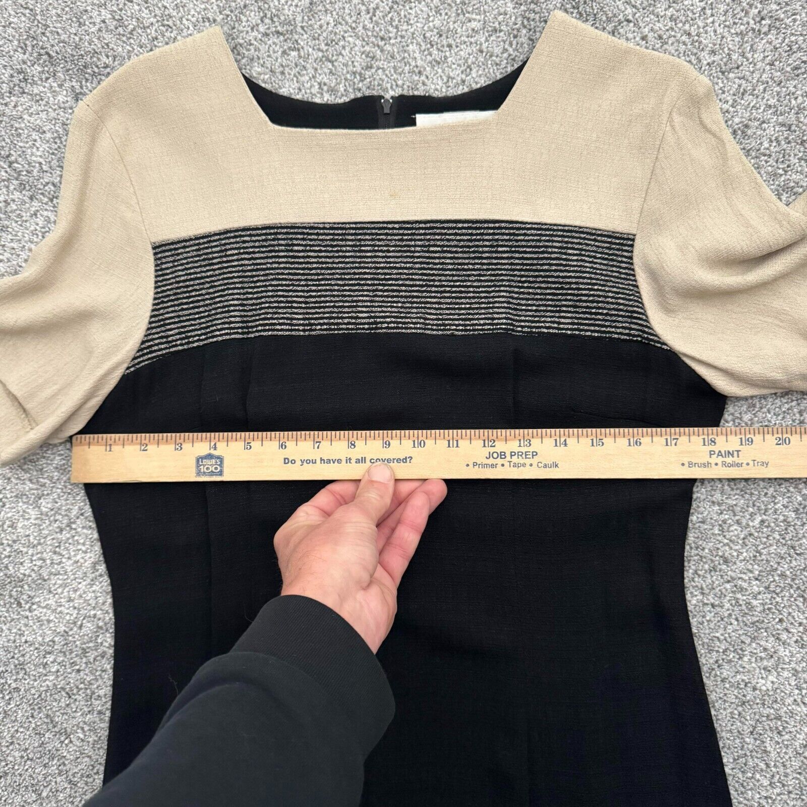 Other Vintage Fusion 80s 90s Dress Size 10 Does 50s 60s Revival Size L / US 10 / IT 46 - 2 Thumbnail