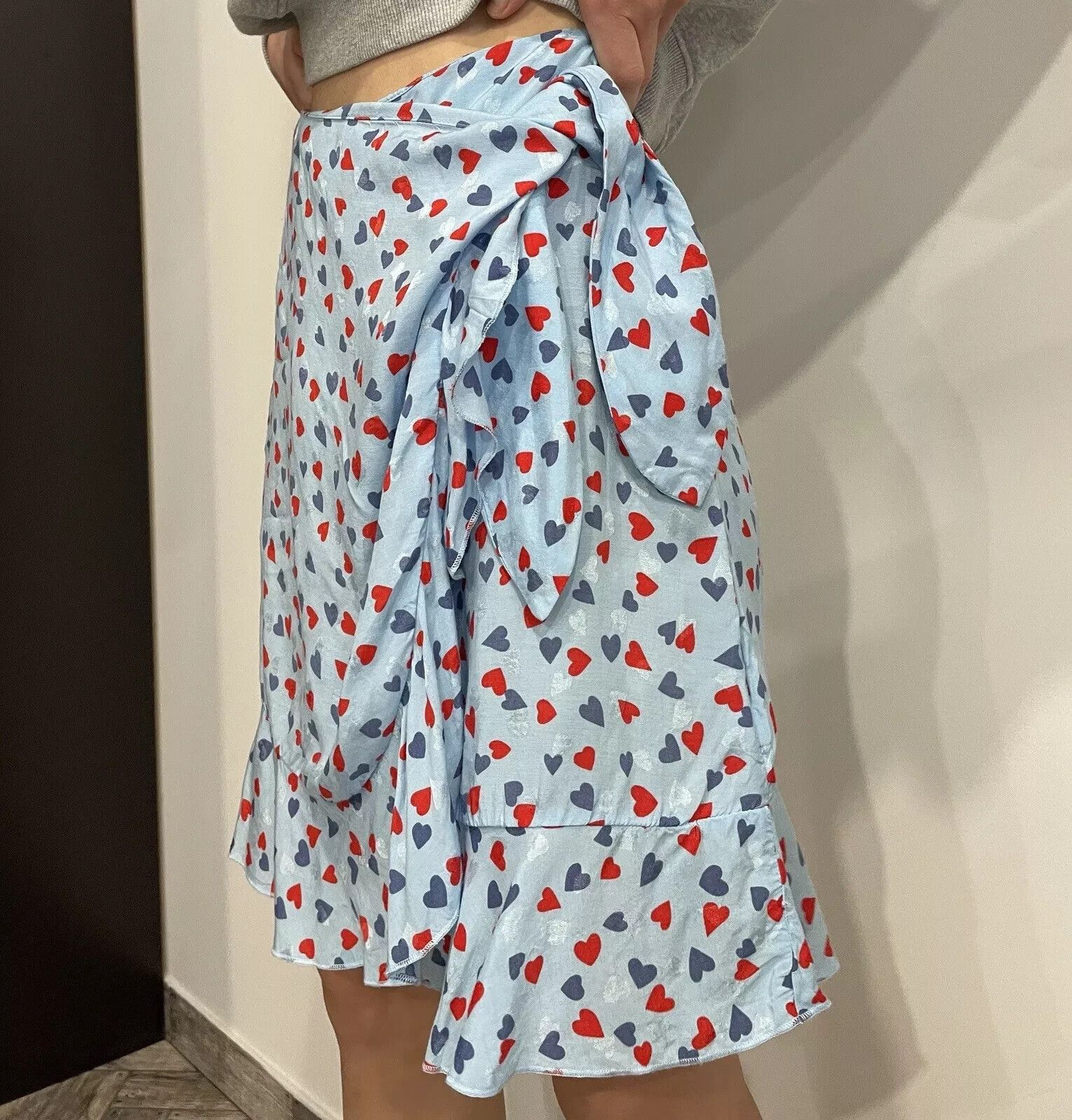 Other Fabianne Chapot Viscose Kea Skirt Hearts Wrap Print size XS Size 28" / US 6 / IT 42 - 9 Thumbnail