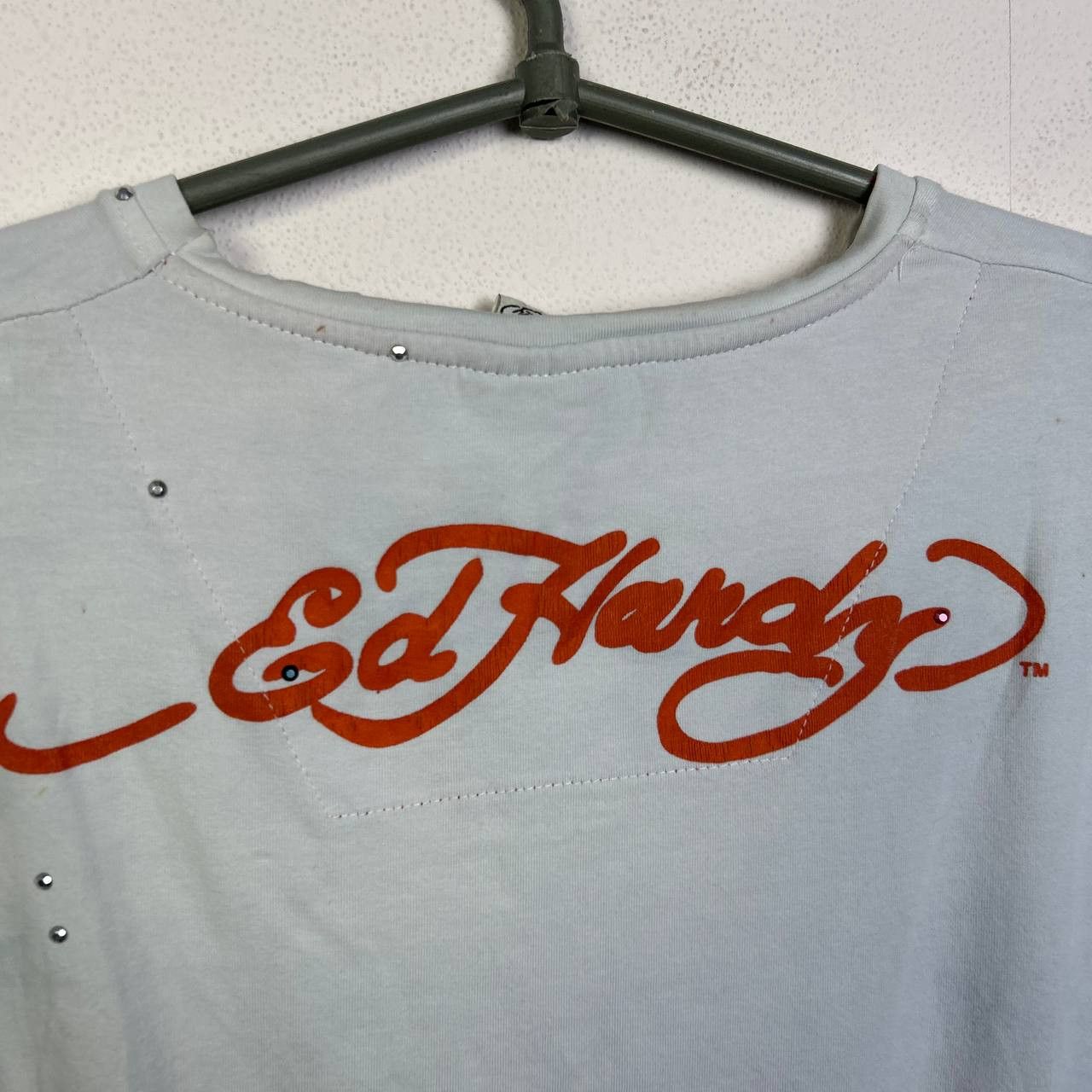 Ed Hardy Vintage Ed Hardy by CHristian Audigier y2k opium tee Size US L / EU 52-54 / 3 - 11 Thumbnail