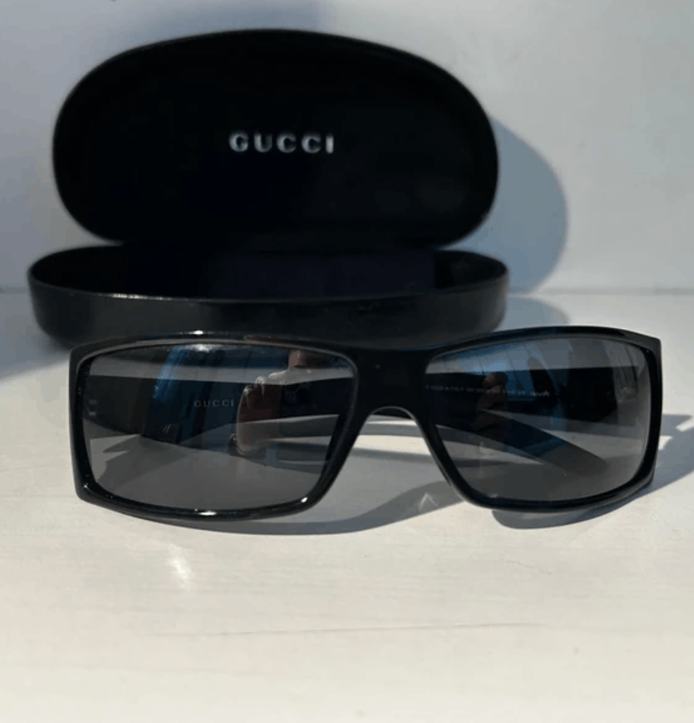 Gucci GUCCI Sunglasses GG2515 Shield Rimless 90s Wrap 1190 Vintage Size ONE SIZE - 2 Thumbnail