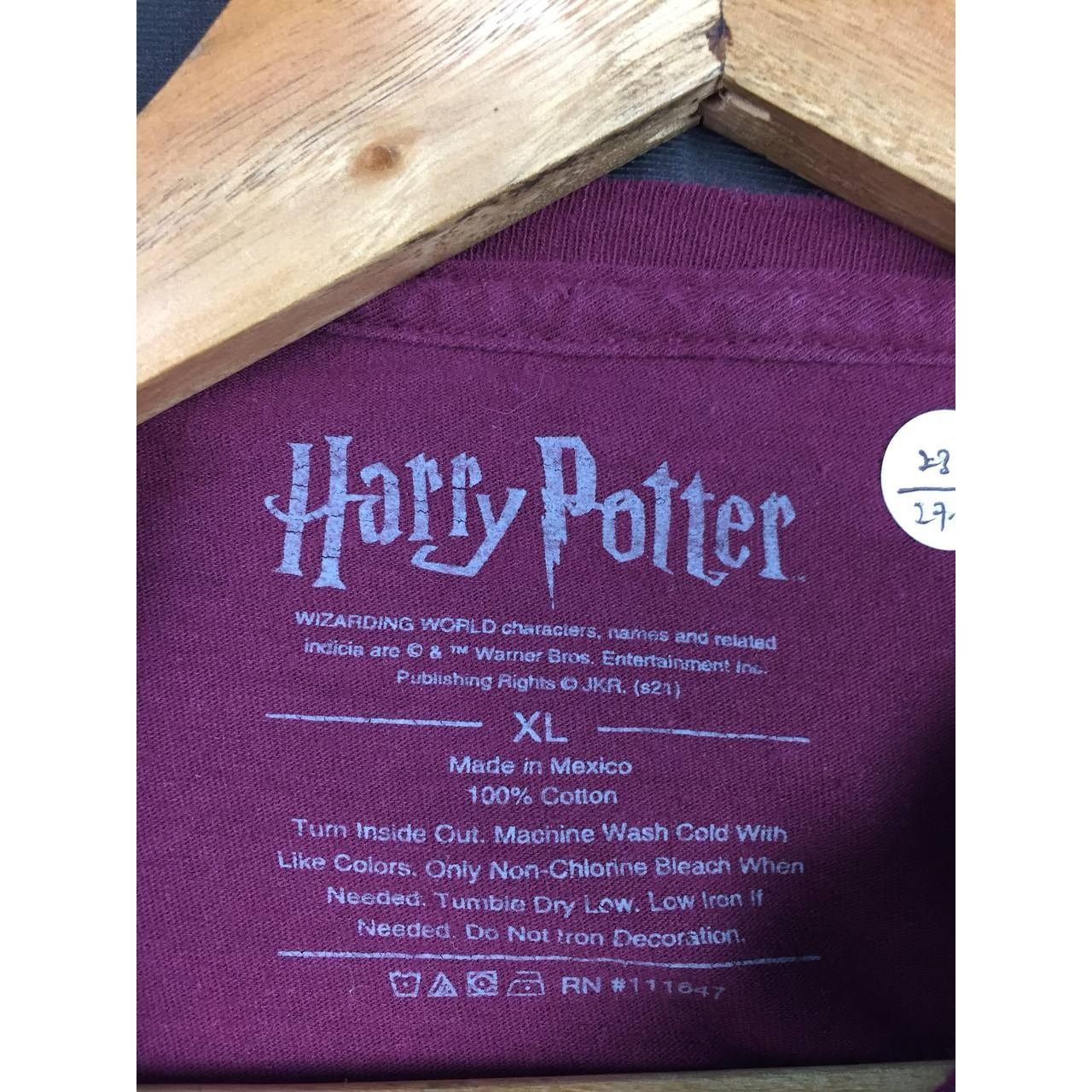 Vintage Harry Potter Platform 9 3/4 Hogwarts Express Movie Tee Size US XL / EU 56 / 4 - 6 Thumbnail