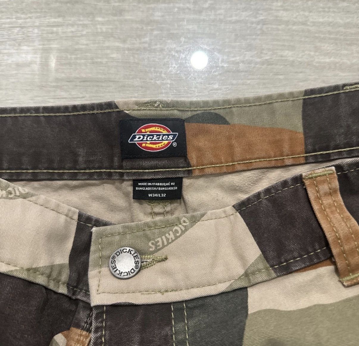 Dickies Dickies Camo Cargo Pants Size US 34 / EU 50 - 3 Thumbnail