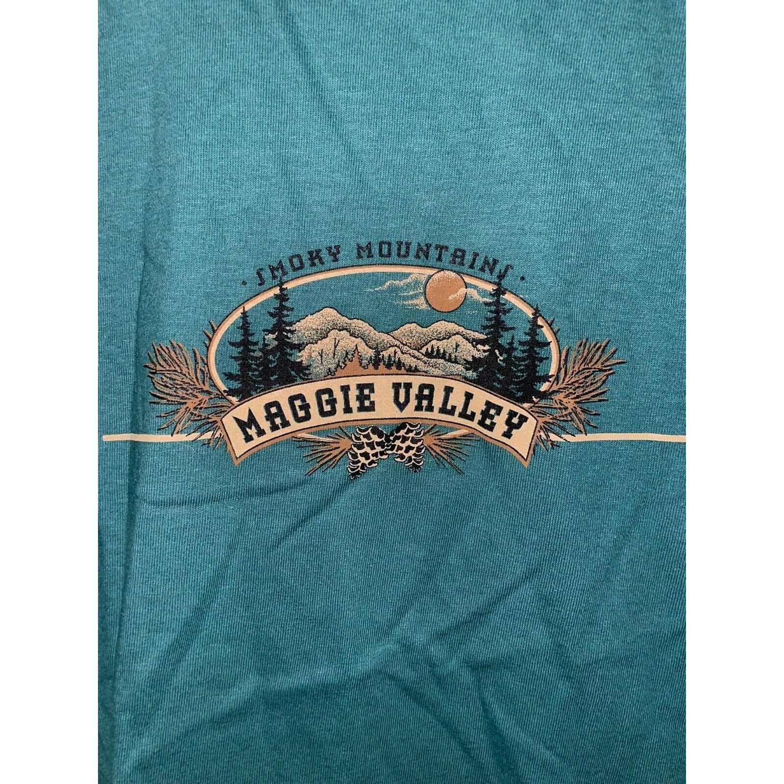 Anvil Vintage Maggie Valley Shirt Smoky Mountains Tee VTG 90s M Size US M / EU 48-50 / 2 - 5 Thumbnail