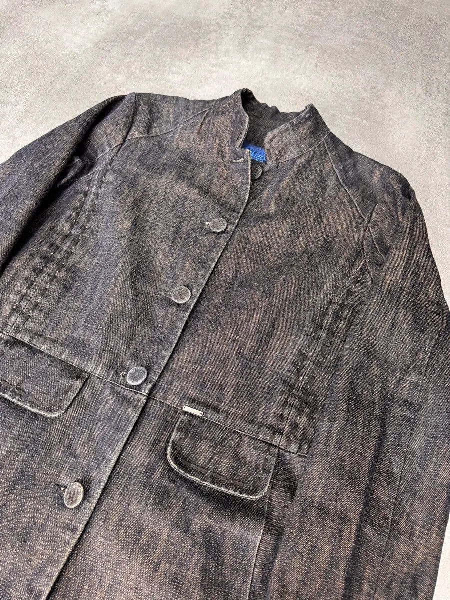 Kenzo 1990s Kenzo Traditional Master Denim Trench Coat Size US XS / EU 42 / 0 - 4 Thumbnail