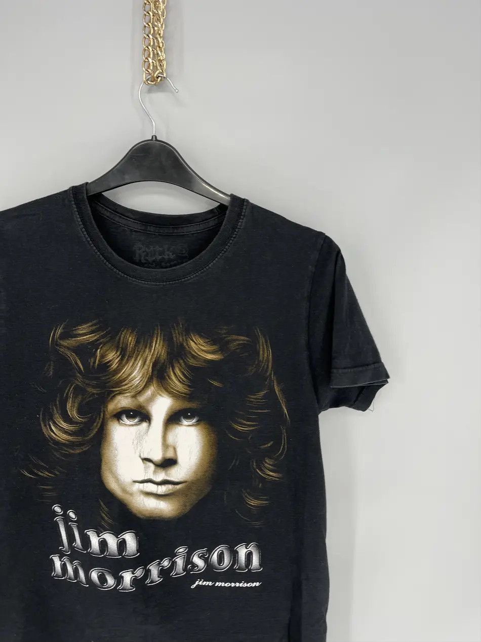 Band Tees × Vintage Vintage Y2k Jim Morrison The Doors Rare T-Shirt Band Tee Size US S / EU 44-46 / 1 - 5 Thumbnail
