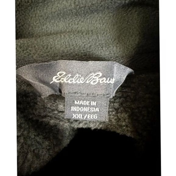 Eddie Bauer Eddie Bauer Sweater Mens 2XL Grey Fleece Lined Quarter Zip Pullover Sweatshirt Size US XXL / EU 58 / 5 - 4 Thumbnail