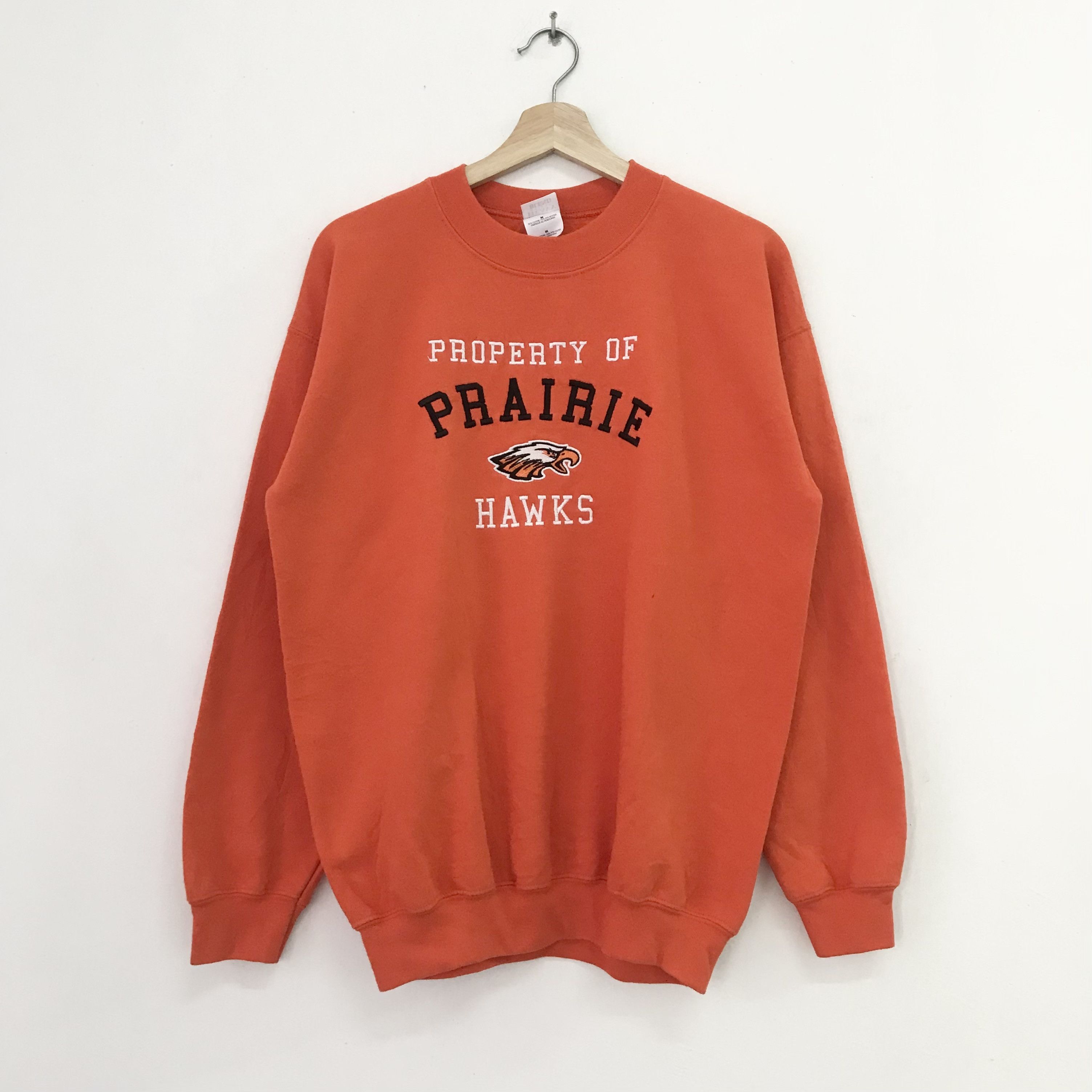 Hawk Vintage Y2K Prairie Hawks Sweatshirt - 230 Size US M / EU 48-50 / 2 - 1 Thumbnail