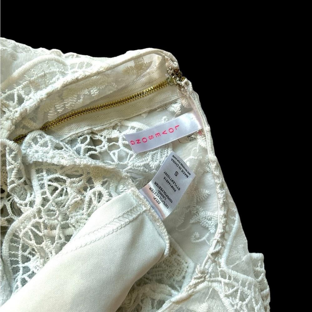 Designer High quality zip up laced blouse Size S / US 4 / IT 40 - 3 Thumbnail
