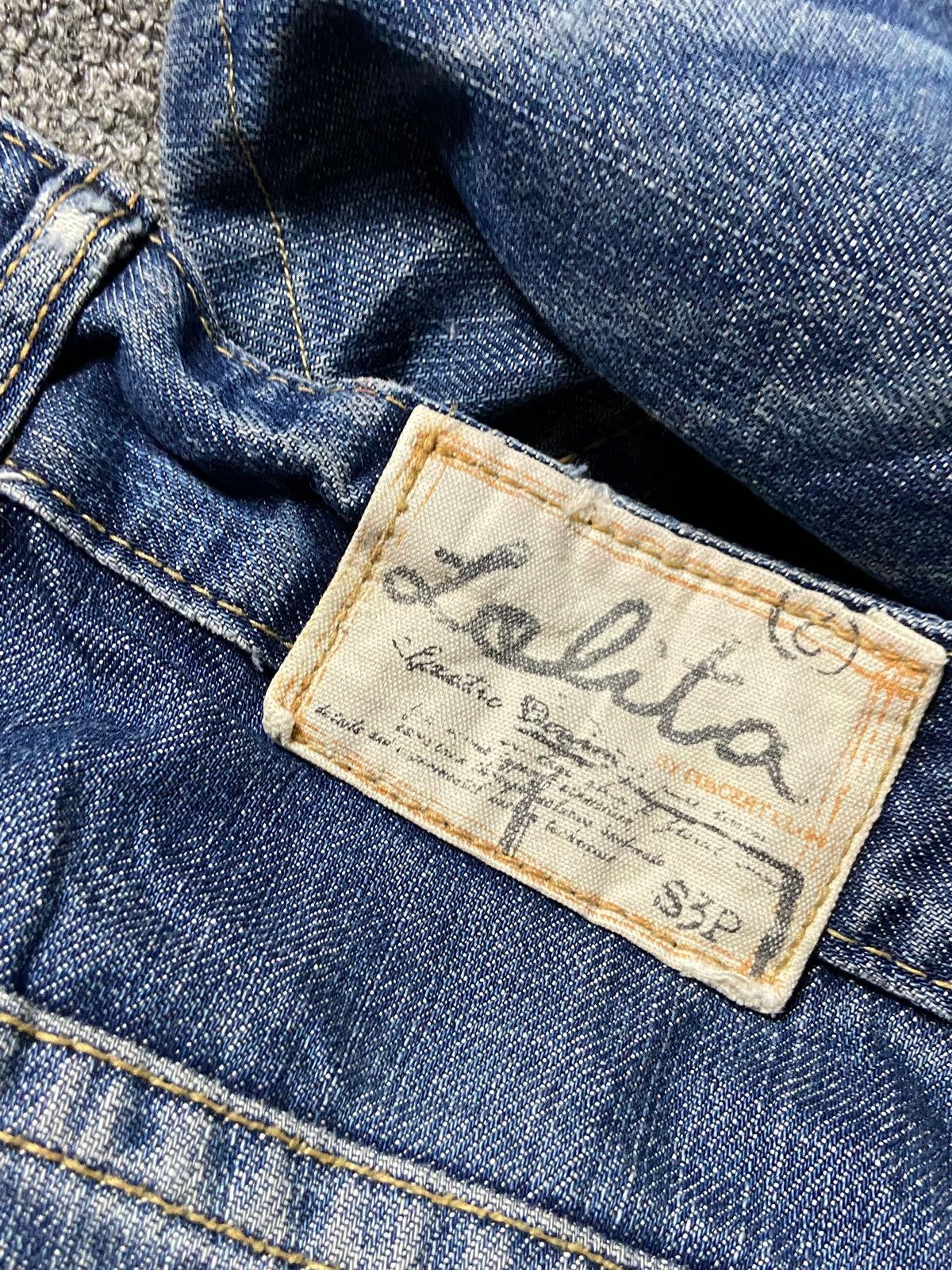 Hysteric Glamour × Japanese Brand × Vintage Vintage LOLITA JEANS Distressed Flared Jeans (132) Size US 36 / EU 52 - 3 Thumbnail