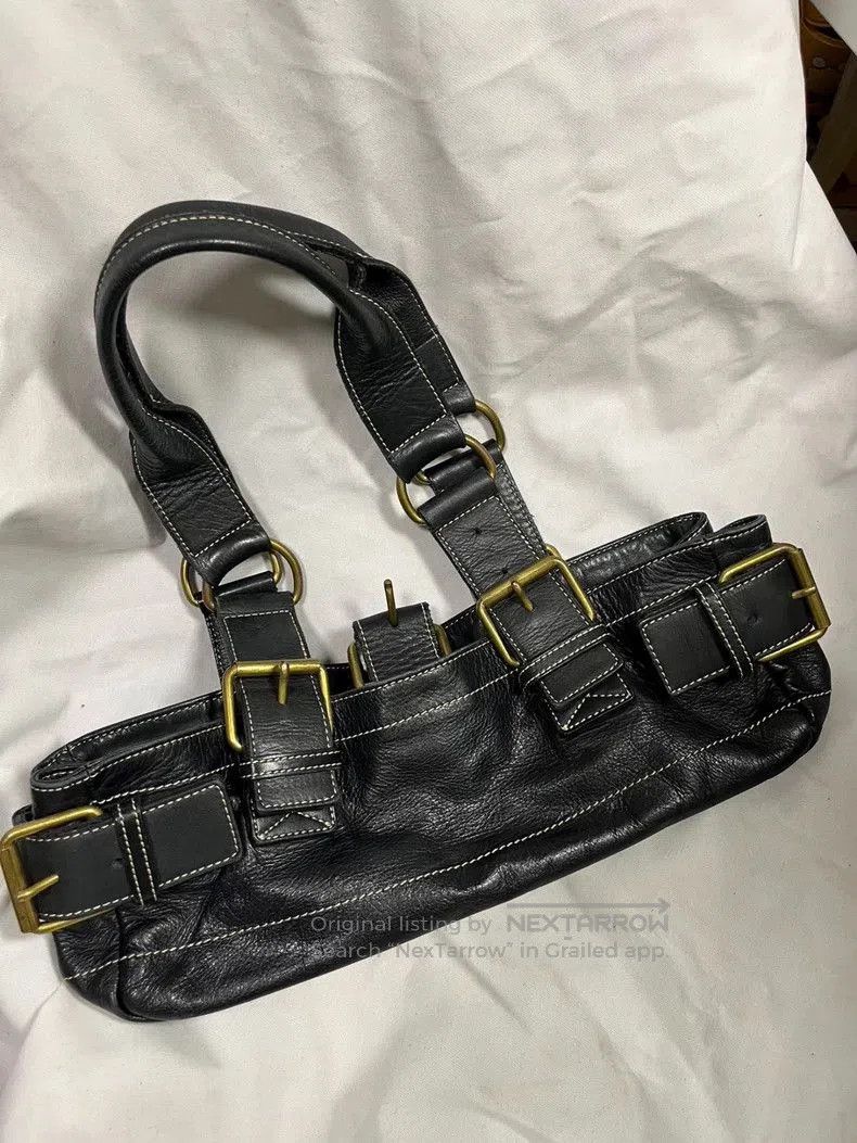 Vivienne Westwood Vivienne Westwood Baguette Motorcycle Tote Bag. Size ONE SIZE - 2 Thumbnail