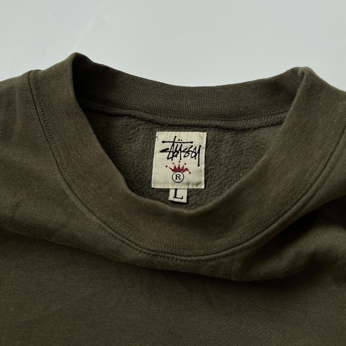 Stussy 90s Stussy logo sweater Size US L / EU 52-54 / 3 - 3 Thumbnail