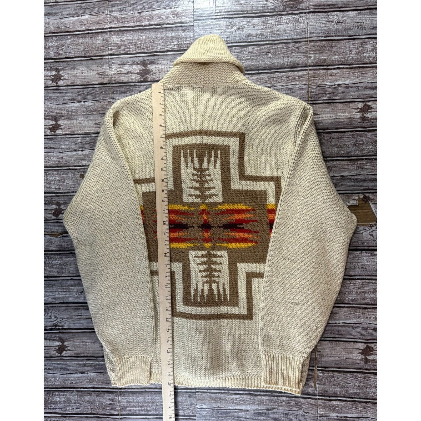 Pendleton Pendleton High Grade Wool Western Aztec Cardigan size L Ivo Size US L / EU 52-54 / 3 - 3 Thumbnail