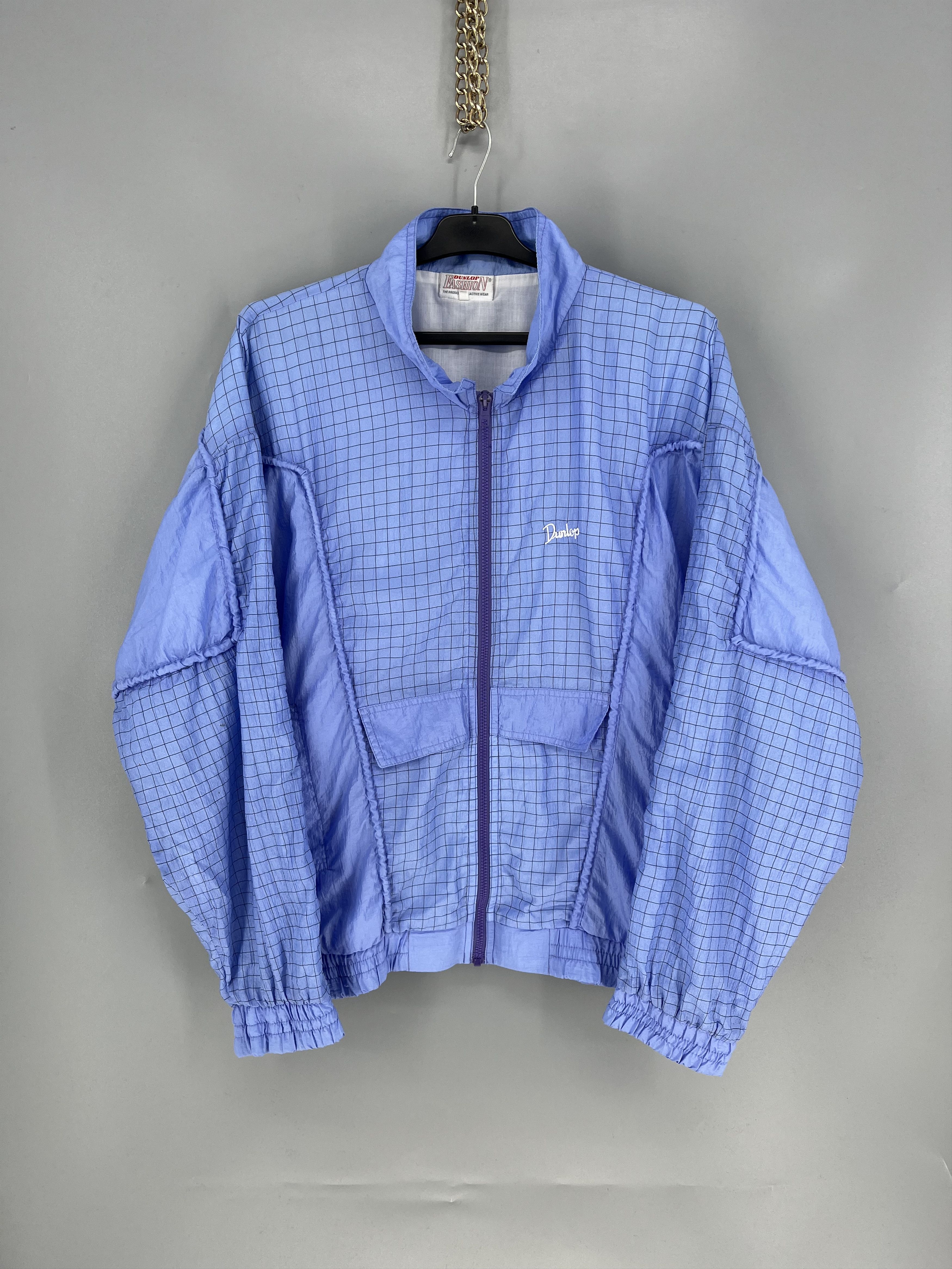 Vintage Vintage Dunlop Sport Tracksuit 90s Windbreaker Set Size US M / EU 48-50 / 2 - 2 Thumbnail