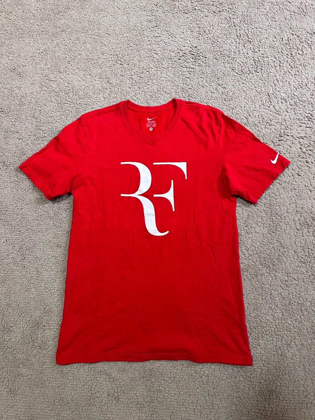 Nike Nike Roger Federer 2010 T-Shirt Men Size M Red Size US M / EU 48-50 / 2 - 1 Thumbnail