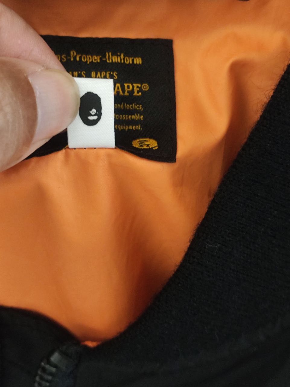 Bape A Bathing Ape Bomber Jacket Size US XXL / EU 58 / 5 - 4 Thumbnail