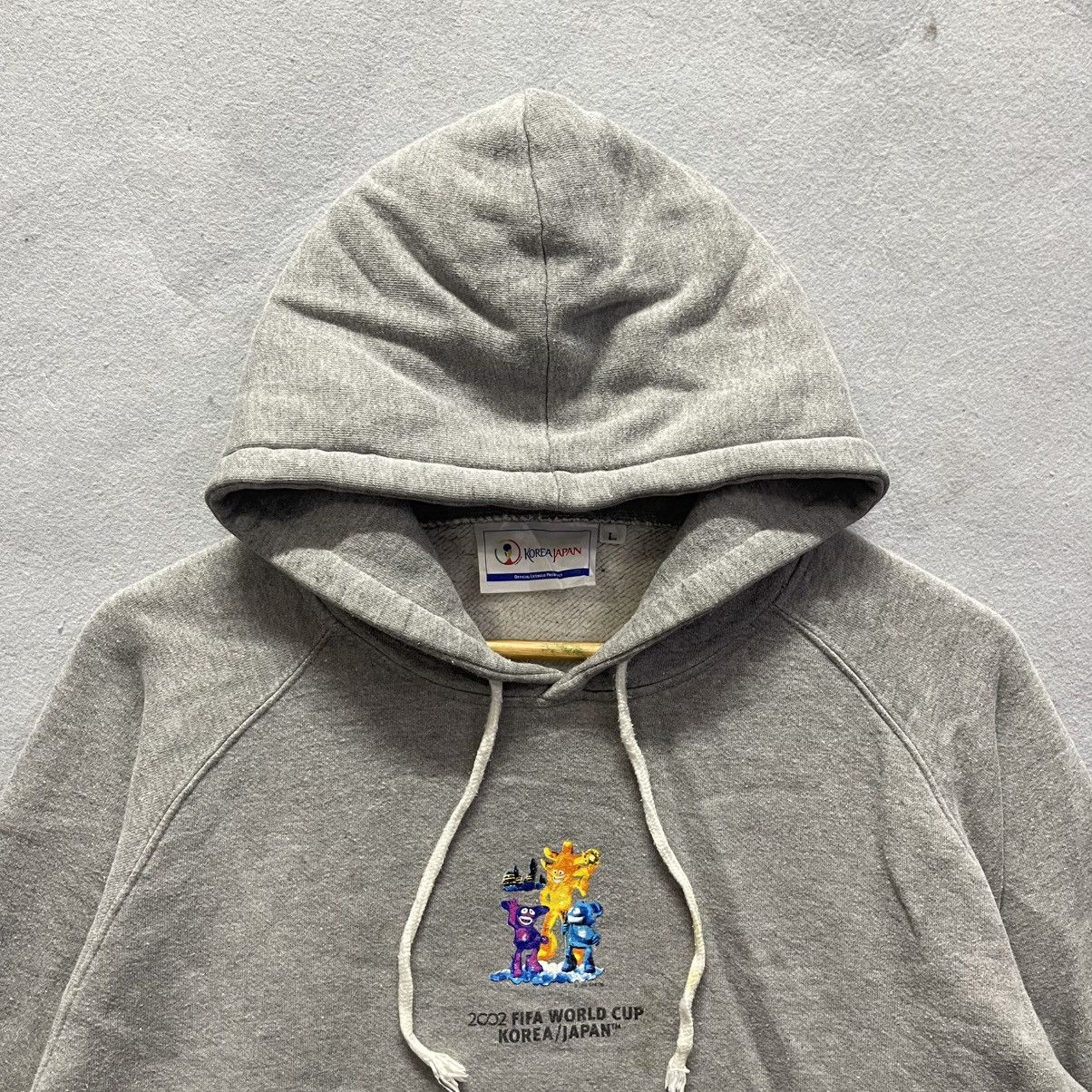 Vintage 2002 FIFA World Cup Korea/Japan Official Hoodie Size US M / EU 48-50 / 2 - 2 Thumbnail