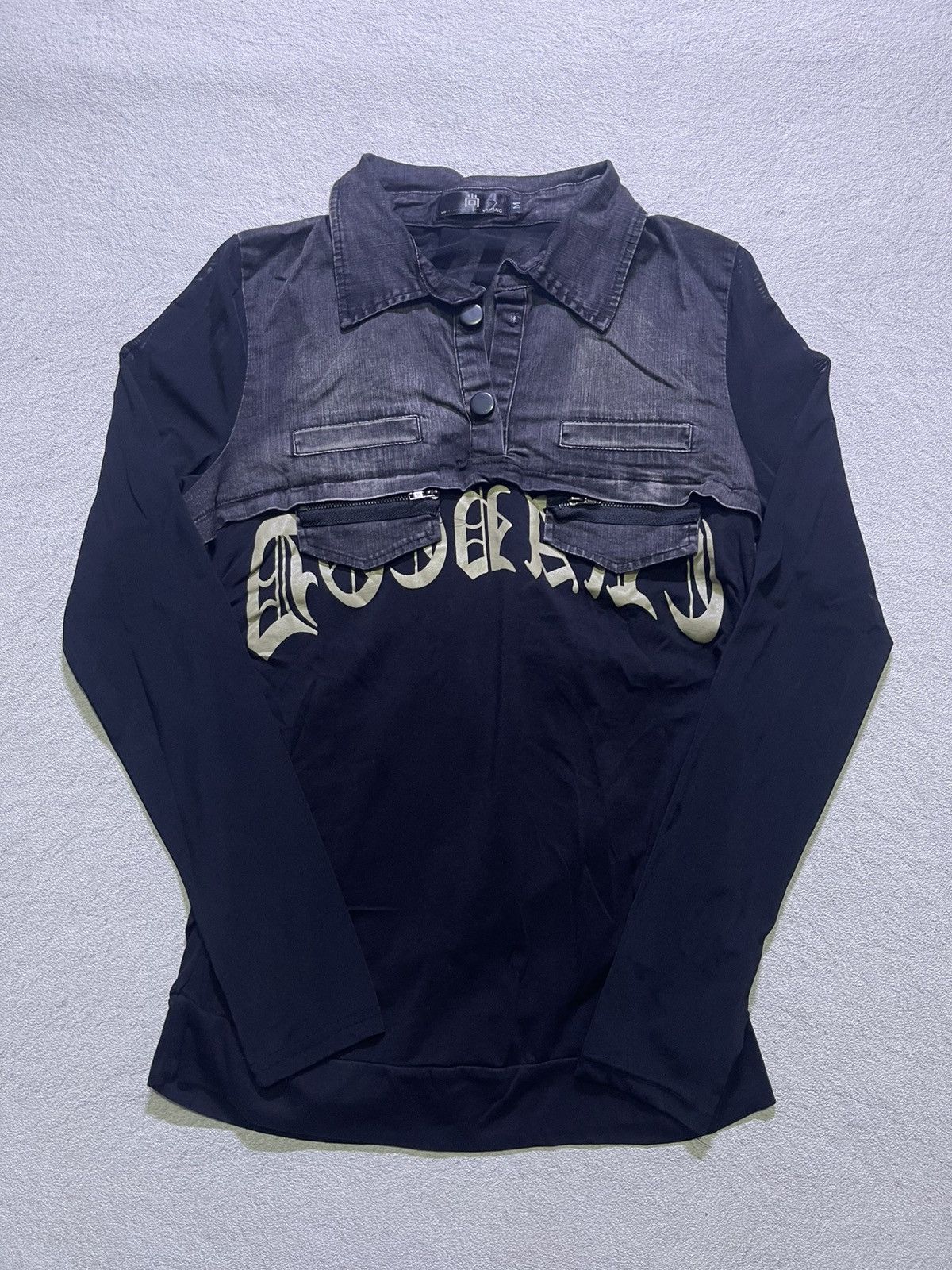 Japanese Brand Y2K SHANG long sleeve tshirt women's Size M / US 6-8 / IT 42-44 - 1 Thumbnail