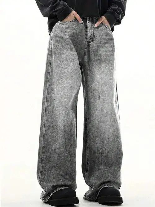 Jean Komuro x Aika Casual Vintage loose fit jeans denim Size US 33 - 1 Thumbnail