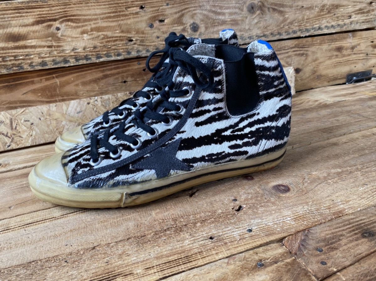 Golden Goose Golden goose V-star hi-top sneakers animal print sz 41 Size US 8 / EU 41 - 1 Thumbnail