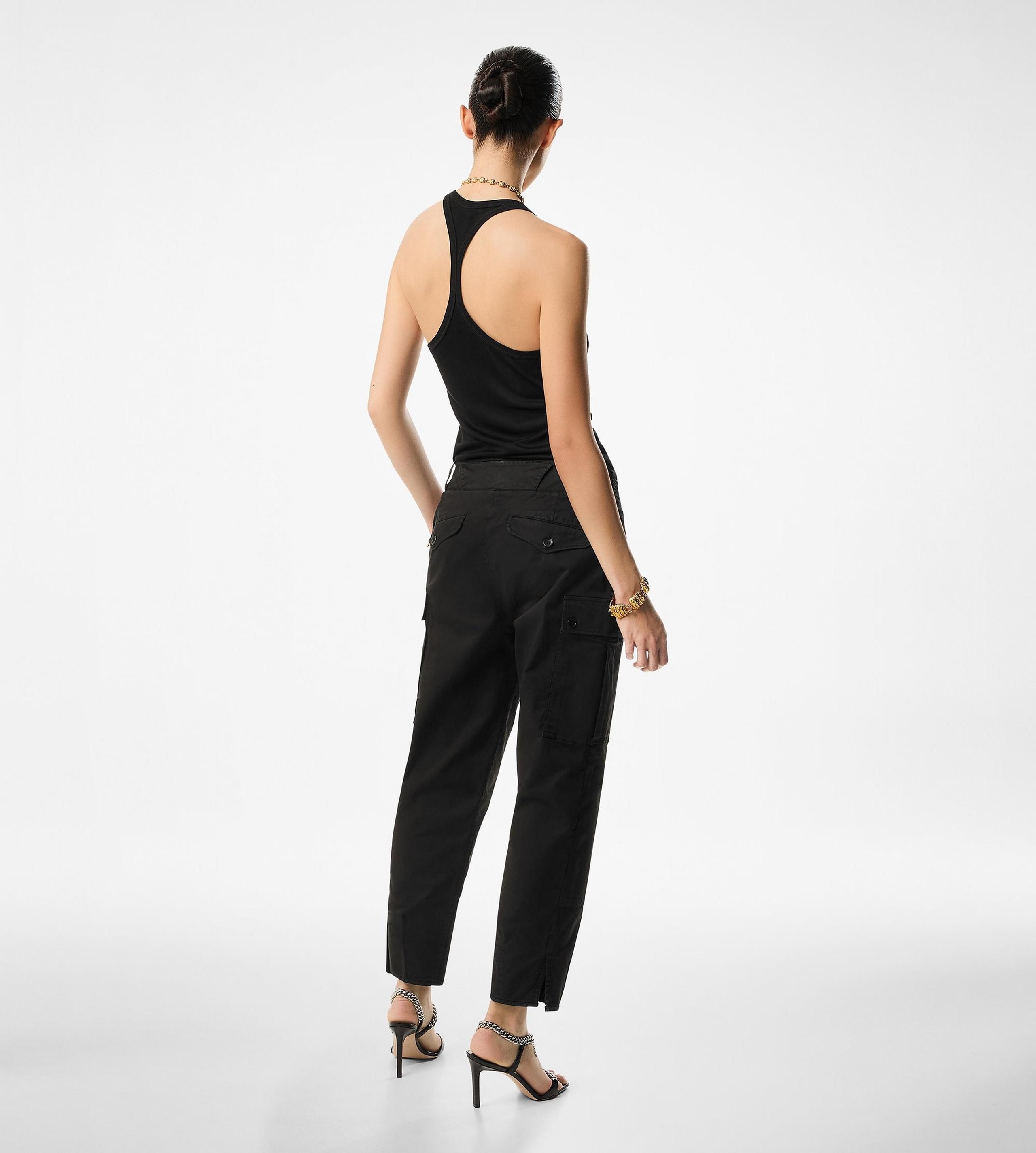 Tom Ford o1w1db10525 PAW556 Cargo Pant in Black Size 25" / US 0 / IT 36 - 3 Thumbnail