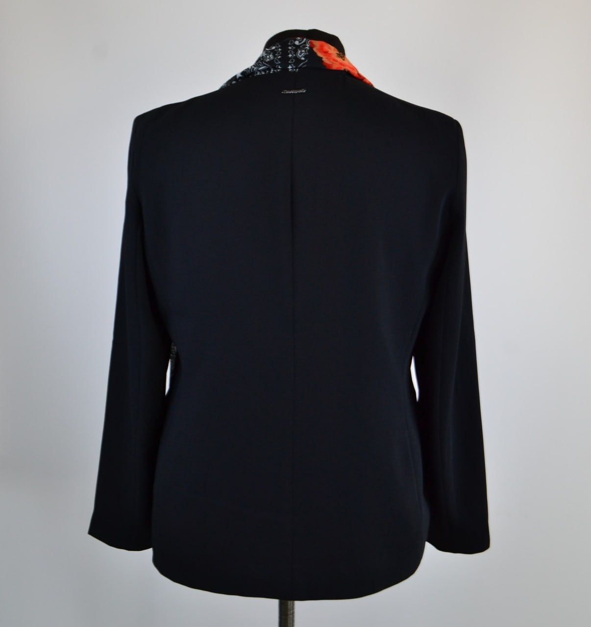 Desigual Desigual Blazer Jacket Career Office Handkerchief Wanita Size L / US 10 / IT 46 - 6 Thumbnail